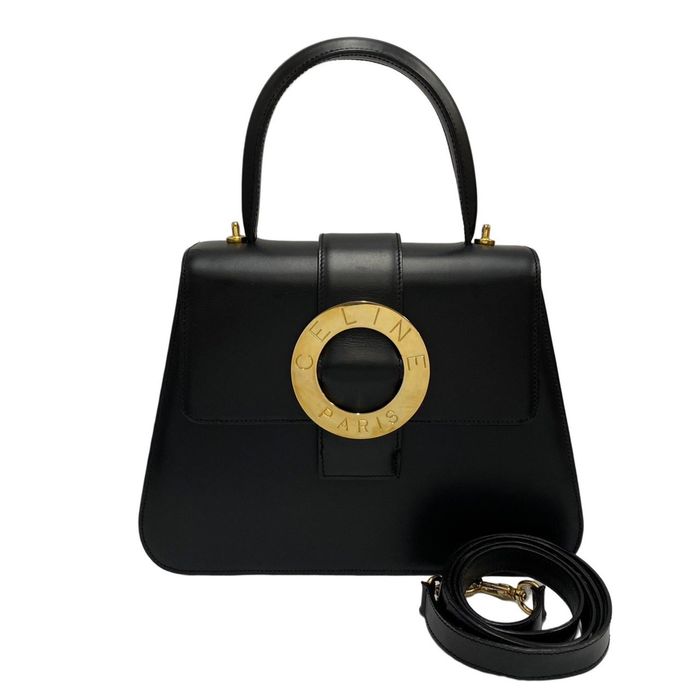 Celine Céline Logo du cercle handbag | Grailed