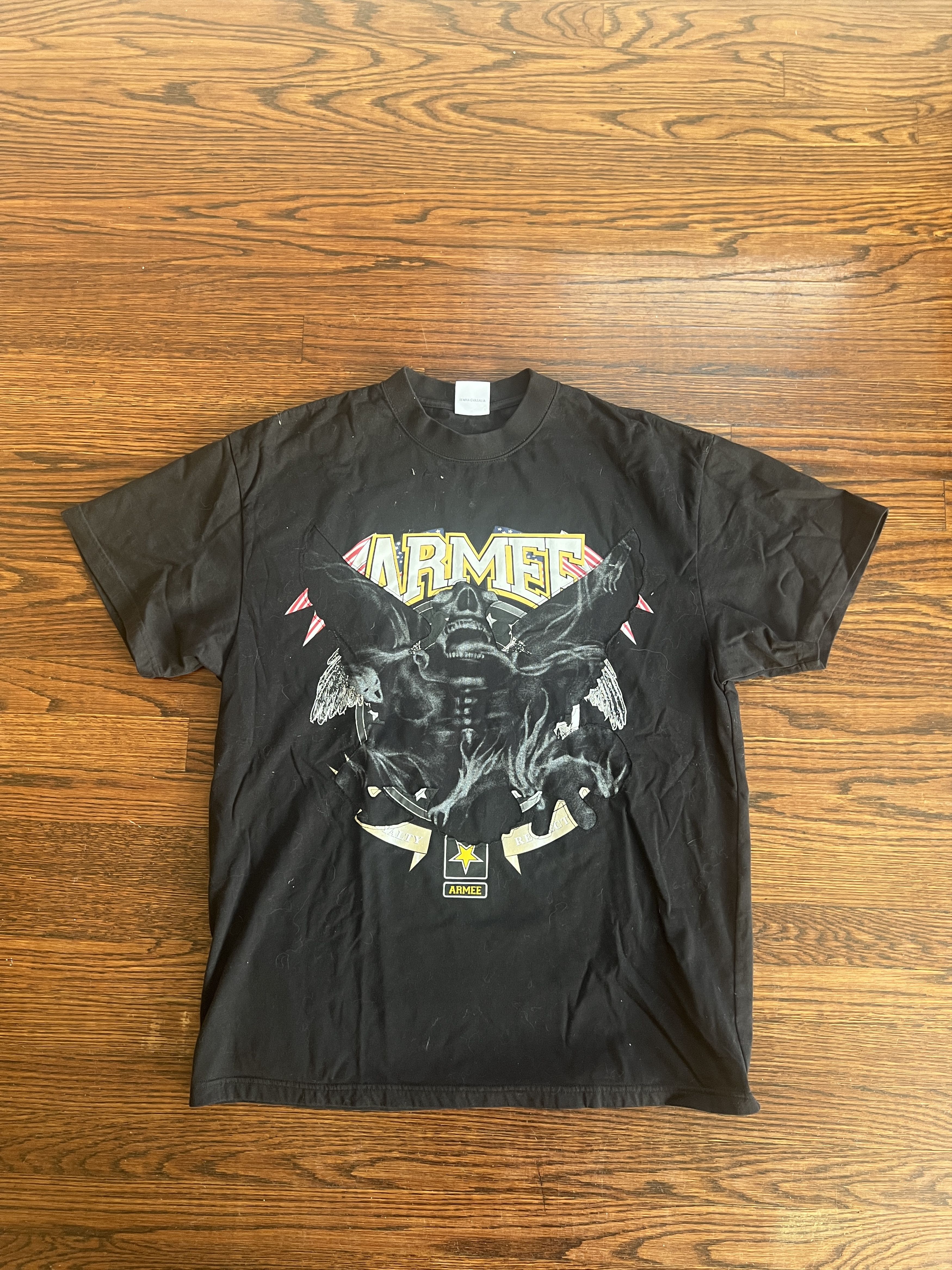 【VETEMENTS】Tシャツ VETEMENTS（ヴェトモン）の「Vetements + Rammstein Oversized