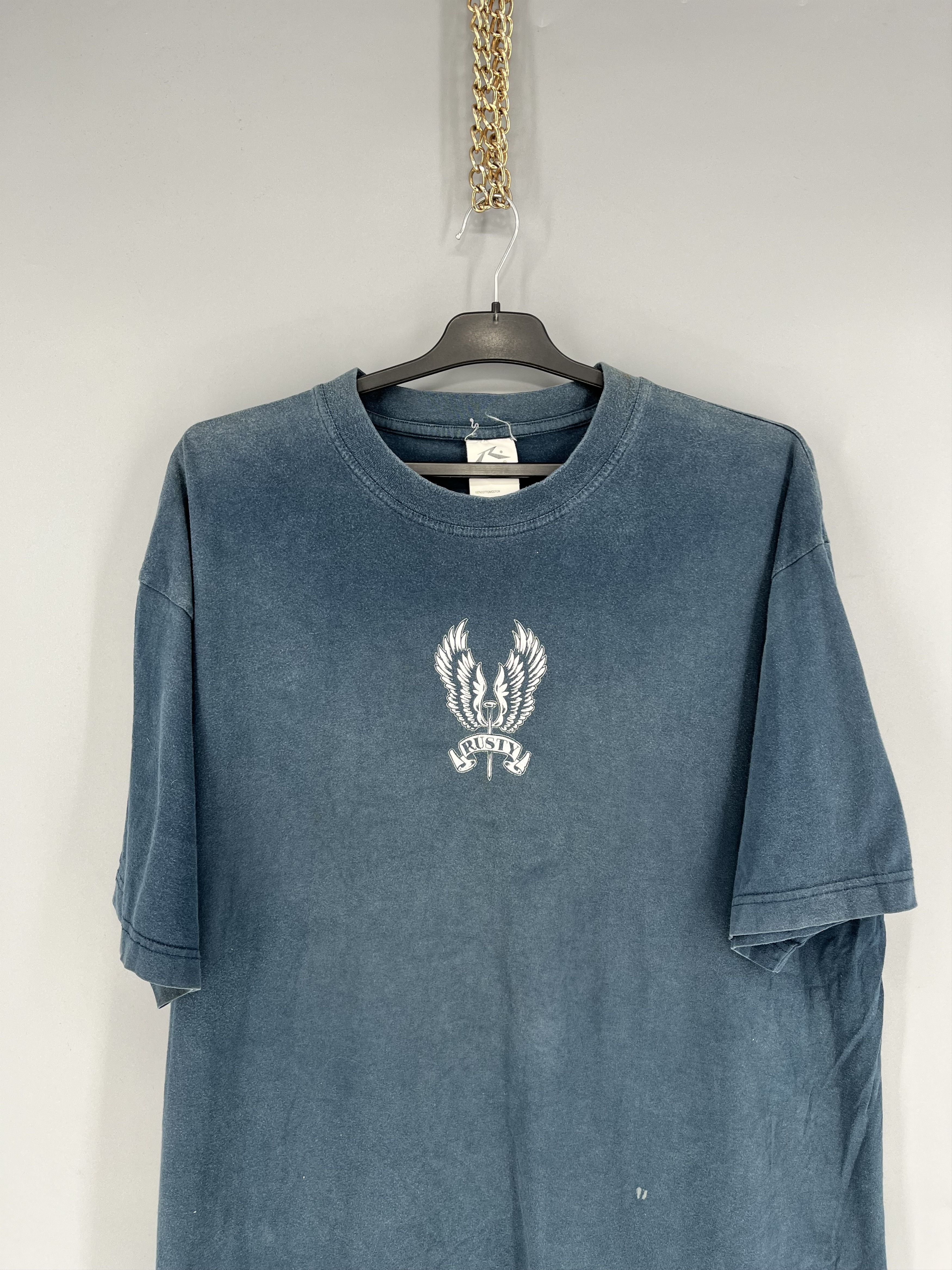 Rusty Vintage Faded 90s Rusty Streetwear Fashion Style Shirt Size US XL / EU 56 / 4 - 6 Thumbnail