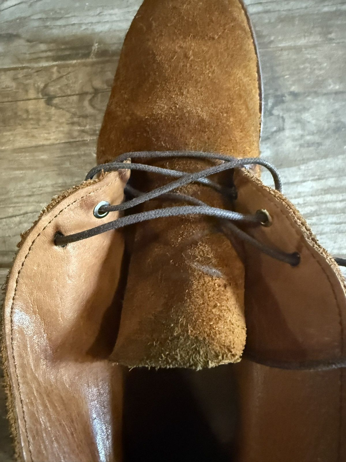 Steven Alan Steven Alan 8.5 M US Brown Suede Leather Chukka Boots Vibram Size US 8.5 / EU 41-42 - 11 Thumbnail