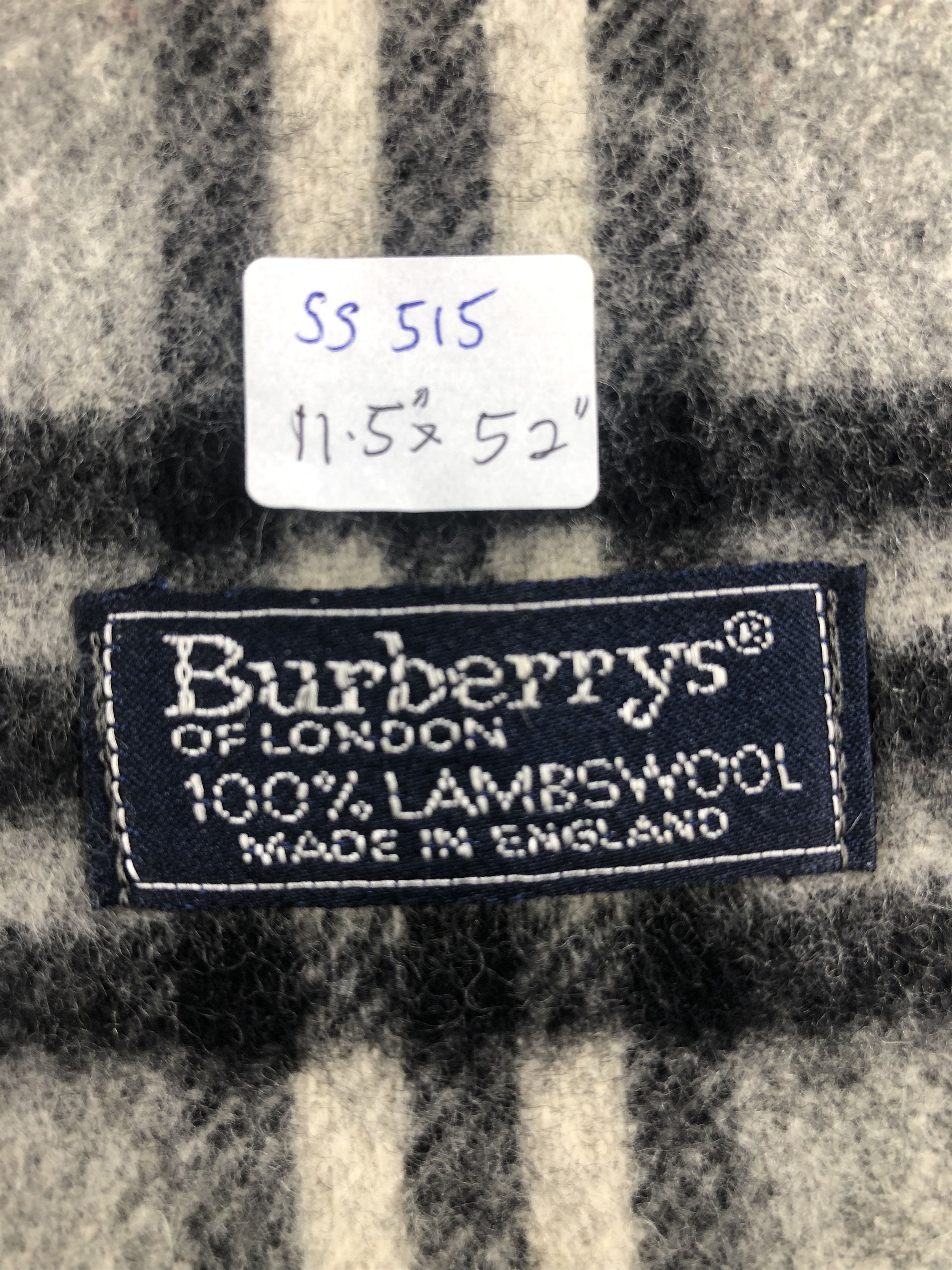 Burberry Burberry Lambswool Scarf / Muffler / Neckwear Size ONE SIZE - 4 Thumbnail