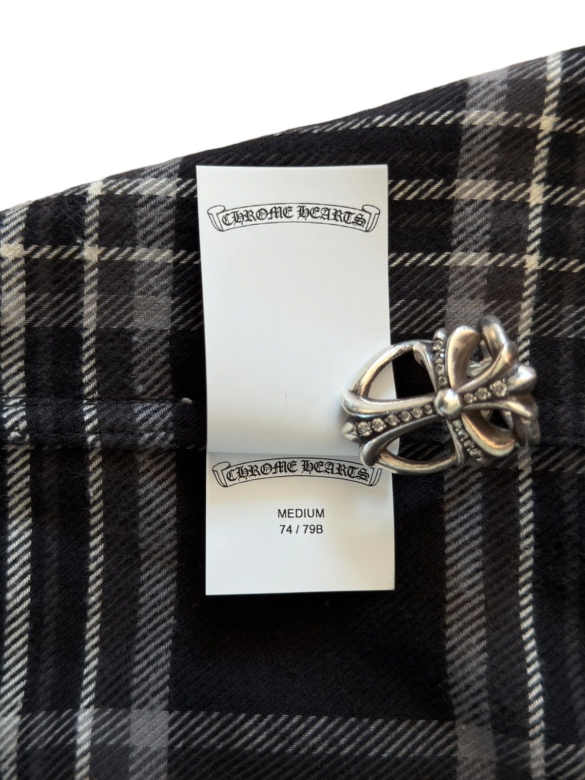 Chrome Hearts Chrome Hearts ‘After School’ Plaid Flannel Long Shorts Size US 34 / EU 50 - 9 Thumbnail