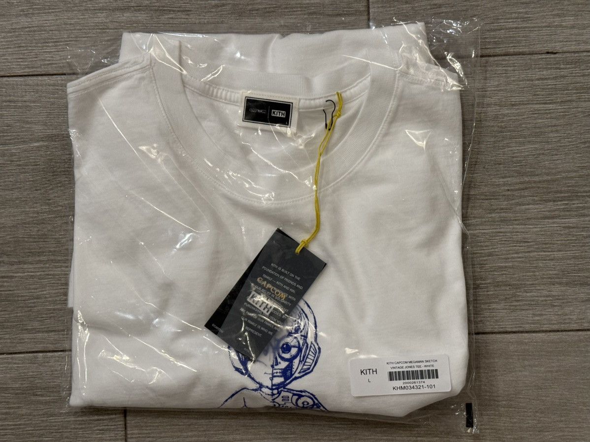 Kith KITH Marvel vs. Capcom Mega Man Sketch Vintage Tee White L Size US L / EU 52-54 / 3 - 10 Thumbnail