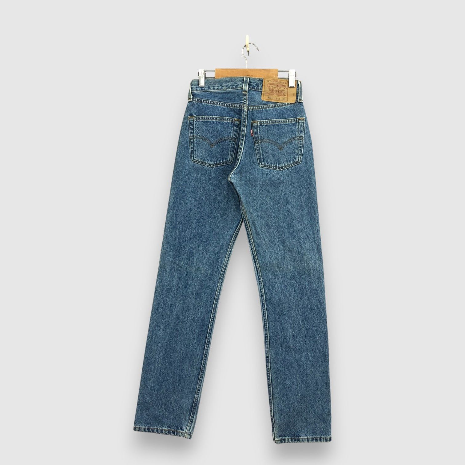 Levi's Vintage 90s Levis 501 Stone Wash Jeans Levi's Faded Denim Size 24" / US 00 / IT 34 - 2 Thumbnail