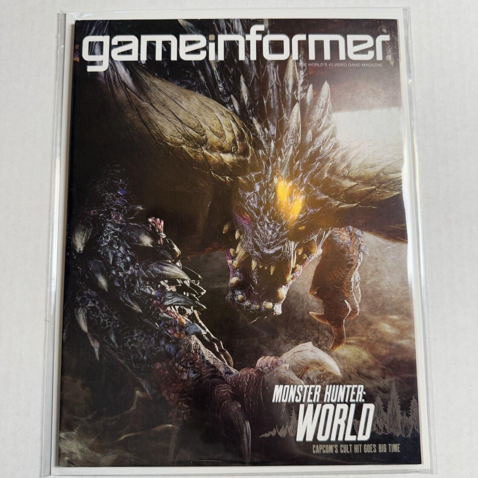 Designer Game Informer Issue #296 DEC 2017 MONSTER HUNTER WORLD NM+ Size ONE SIZE - 1 Thumbnail