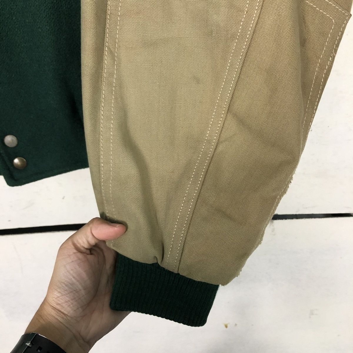 Eddie Bauer 🔥VINTAGE BOMBER JACKET EDDIE BAUER SEATTLE USA BIG LOGO Size US M / EU 48-50 / 2 - 17 Thumbnail
