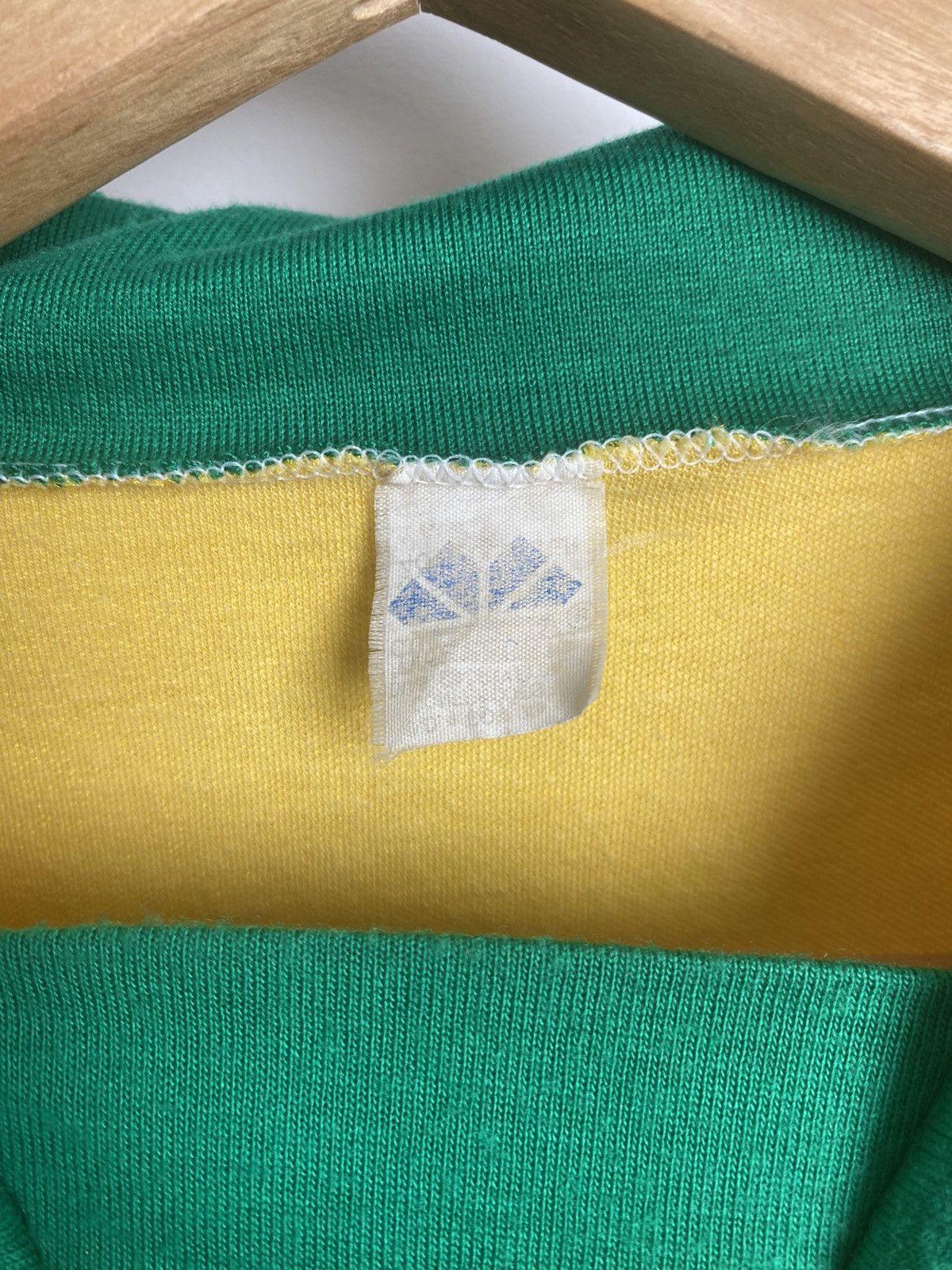 Vintage Vintage Brasil Dias Sports 80s Jersey Rare Socer Jersey Size US M / EU 48-50 / 2 - 5 Thumbnail