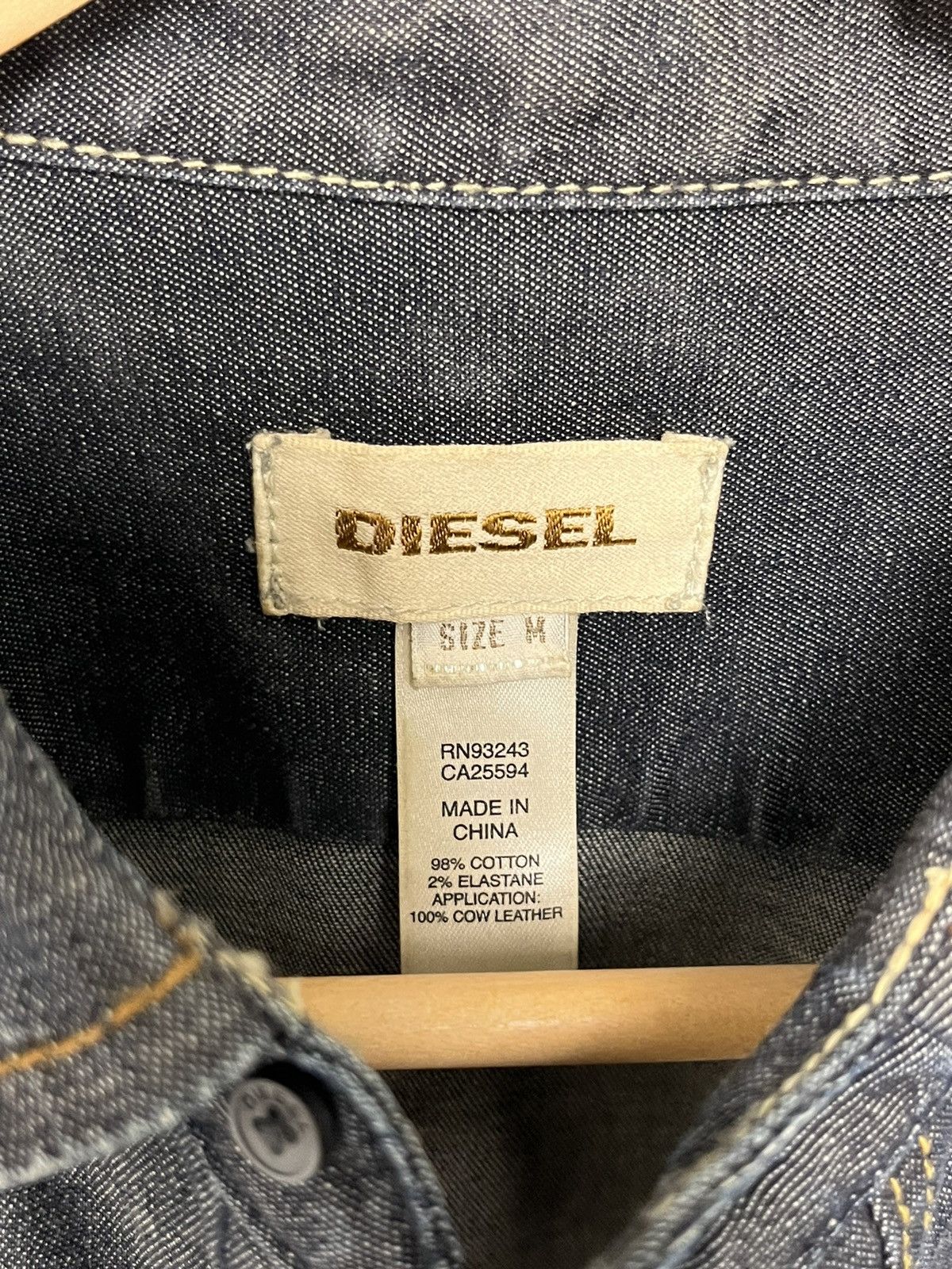 Diesel Diesel Denim Workshirt. Size medium Size US M / EU 48-50 / 2 - 3 Thumbnail