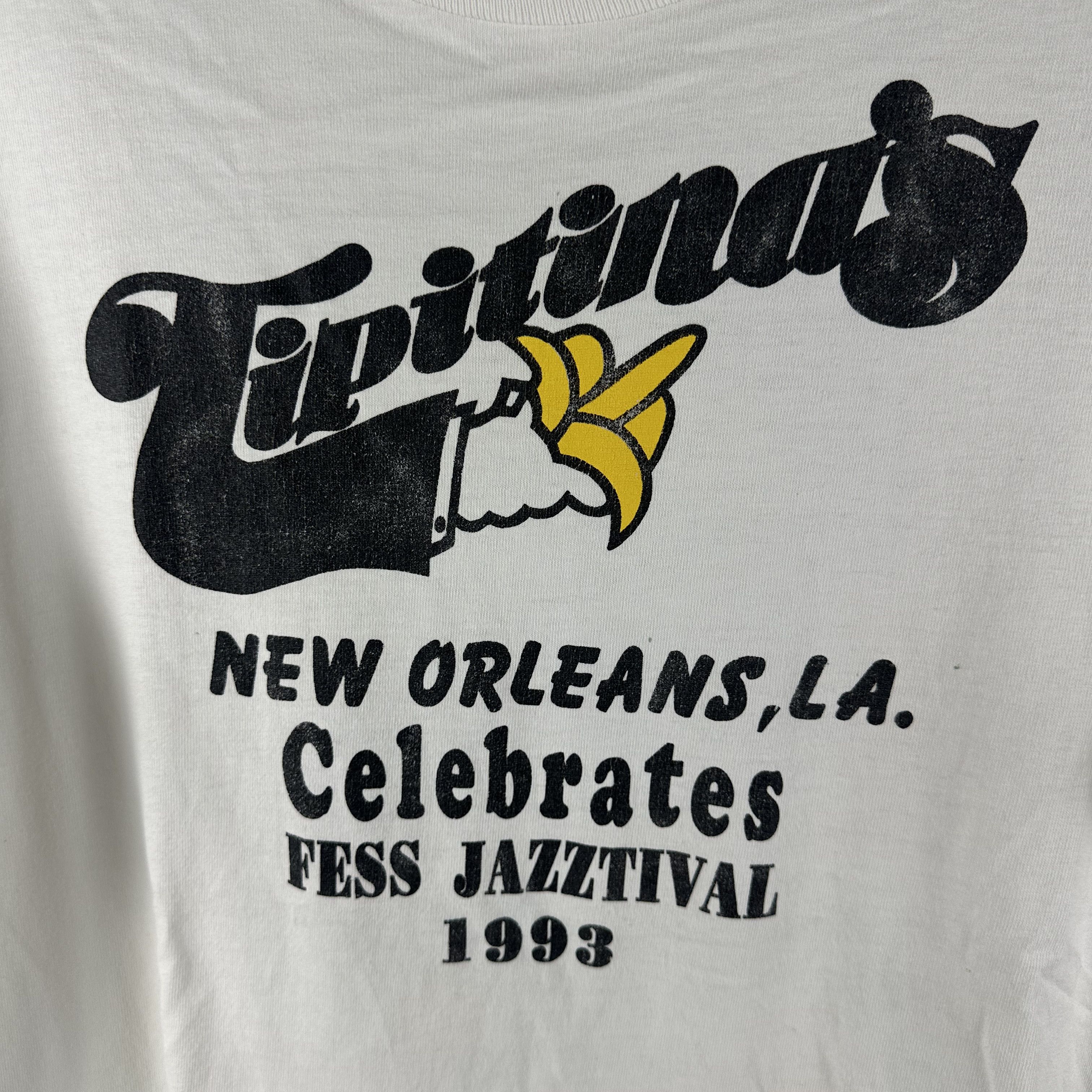 Vintage The Subdudes The Nevile Brotheres Tipitinas Jazzfestival Tee Size US XL / EU 56 / 4 - 2 Thumbnail