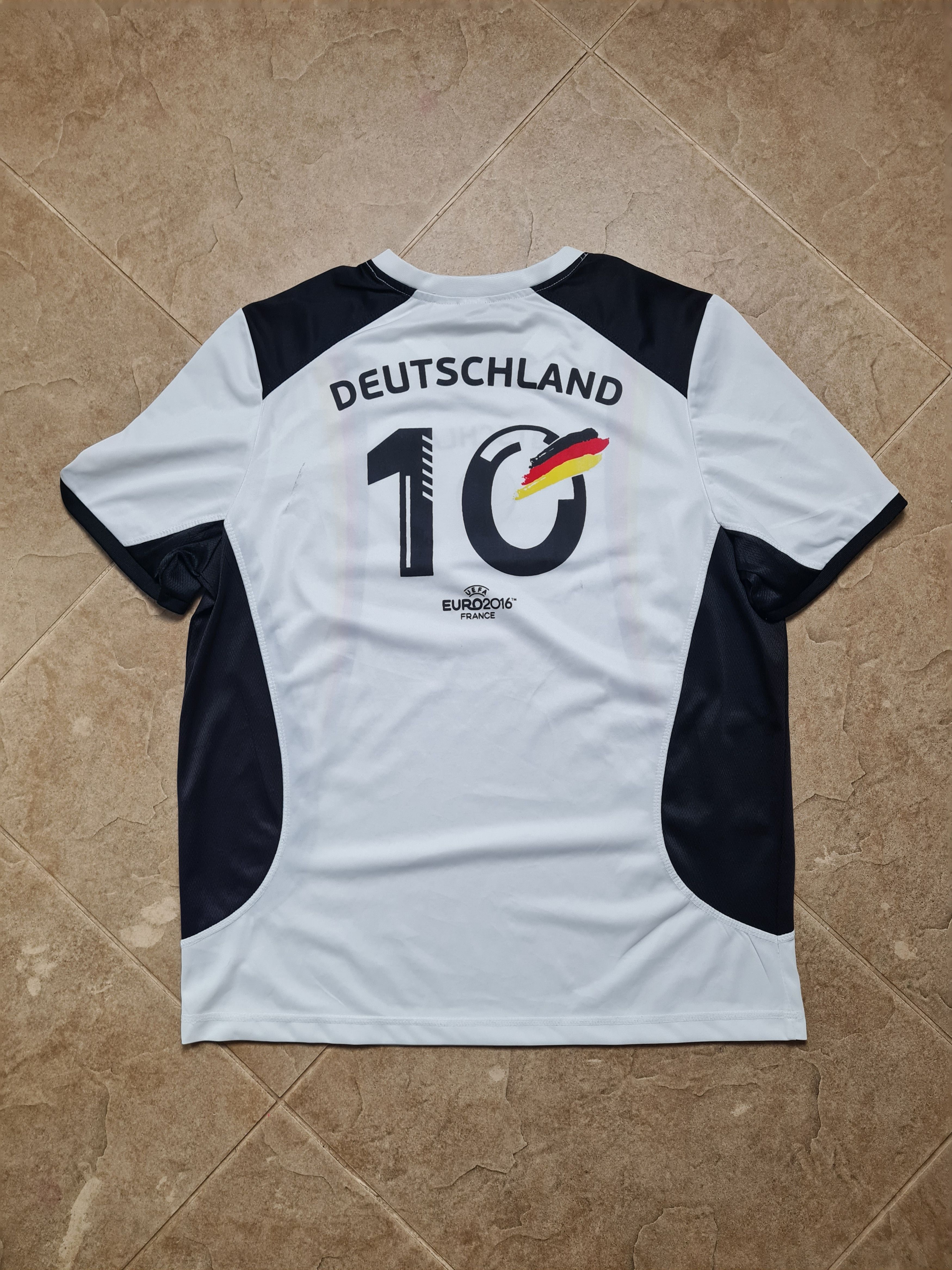 UEFA GERMANY UEFA EURO 2016 MENS THIRD SOCCER SHIRT L Size US L / EU 52-54 / 3 - 18 Thumbnail