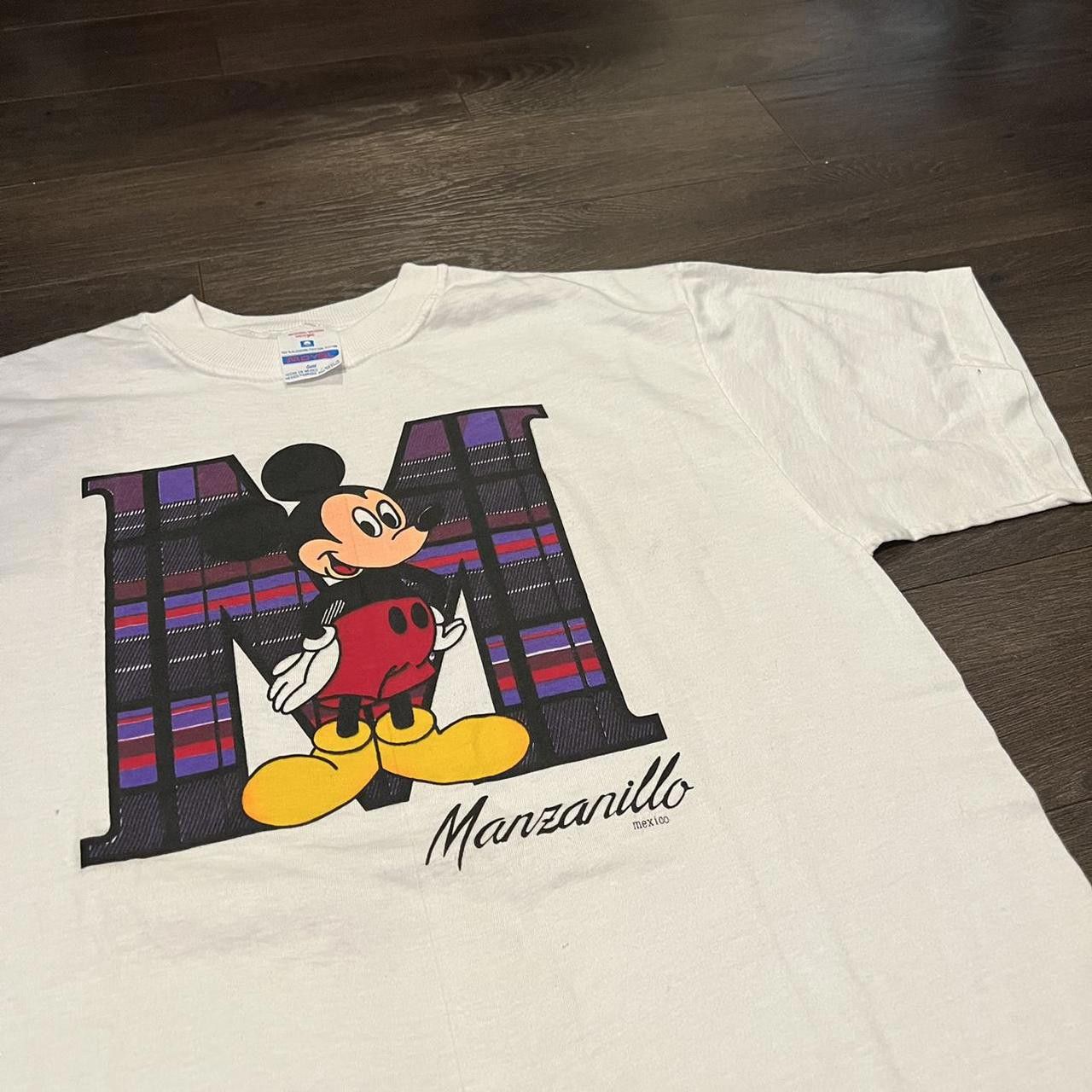 Designer Vintage Mickey Mouse Mexico T Shirt Size US M / EU 48-50 / 2 - 1 Thumbnail