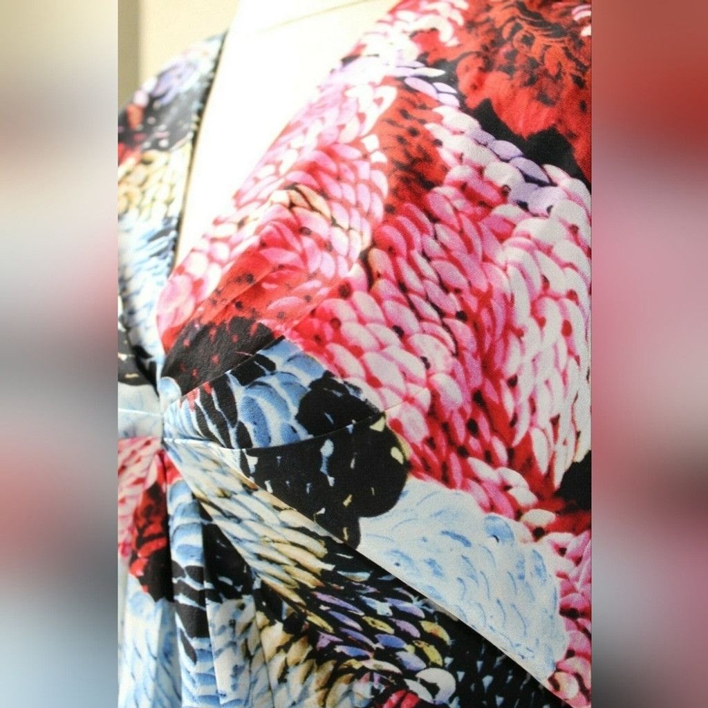 Anthropologie EUC Leifsdottir for Anthropologie Rare River Fish Dress Size XS / US 0-2 / IT 36-38 - 6 Thumbnail