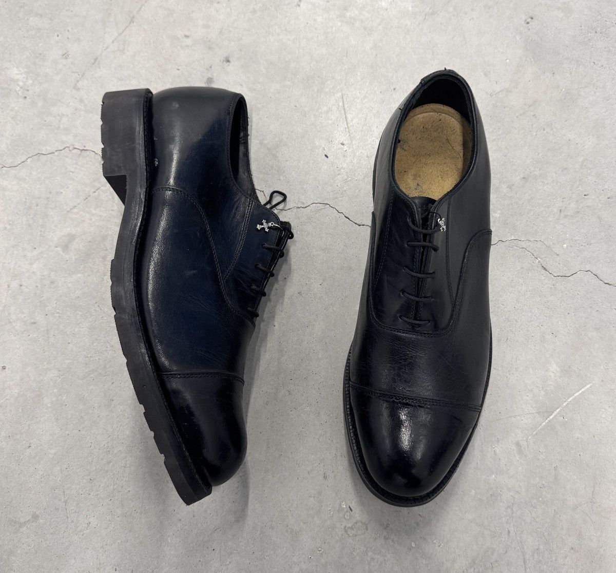 Vintage 1980’s Military Platform Derby’s Size US 10.5 / EU 43-44 - 5 Thumbnail