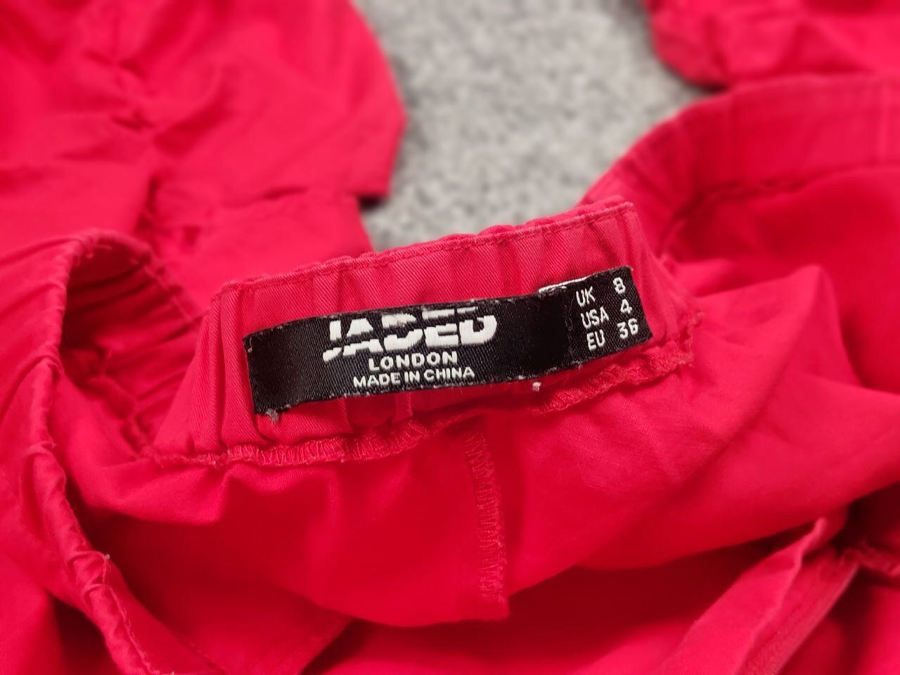 Jaded London Jaded london Light Baggy wide leg trousers drawstrings Pants Size 27" / US 4 / IT 40 - 18 Thumbnail