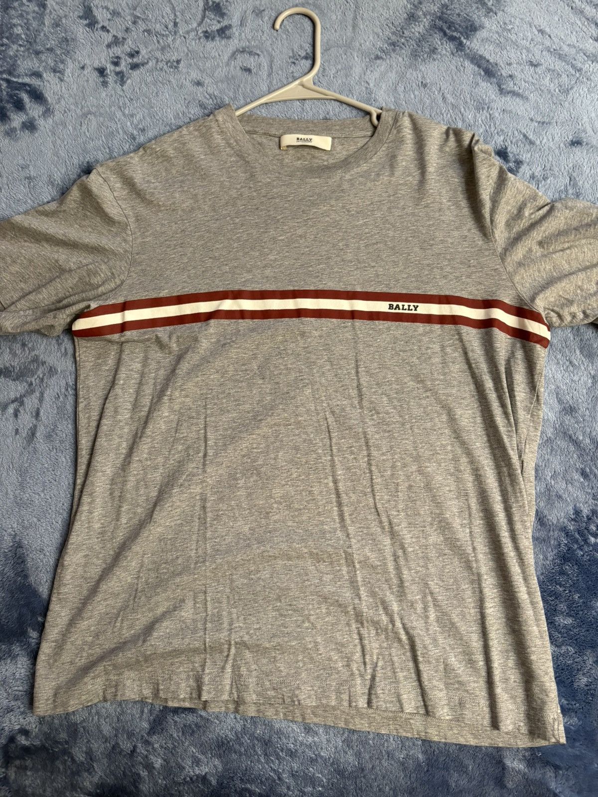 Bally Bally Short Sleeve Classic Stripe Size US L / EU 52-54 / 3 - 1 Thumbnail