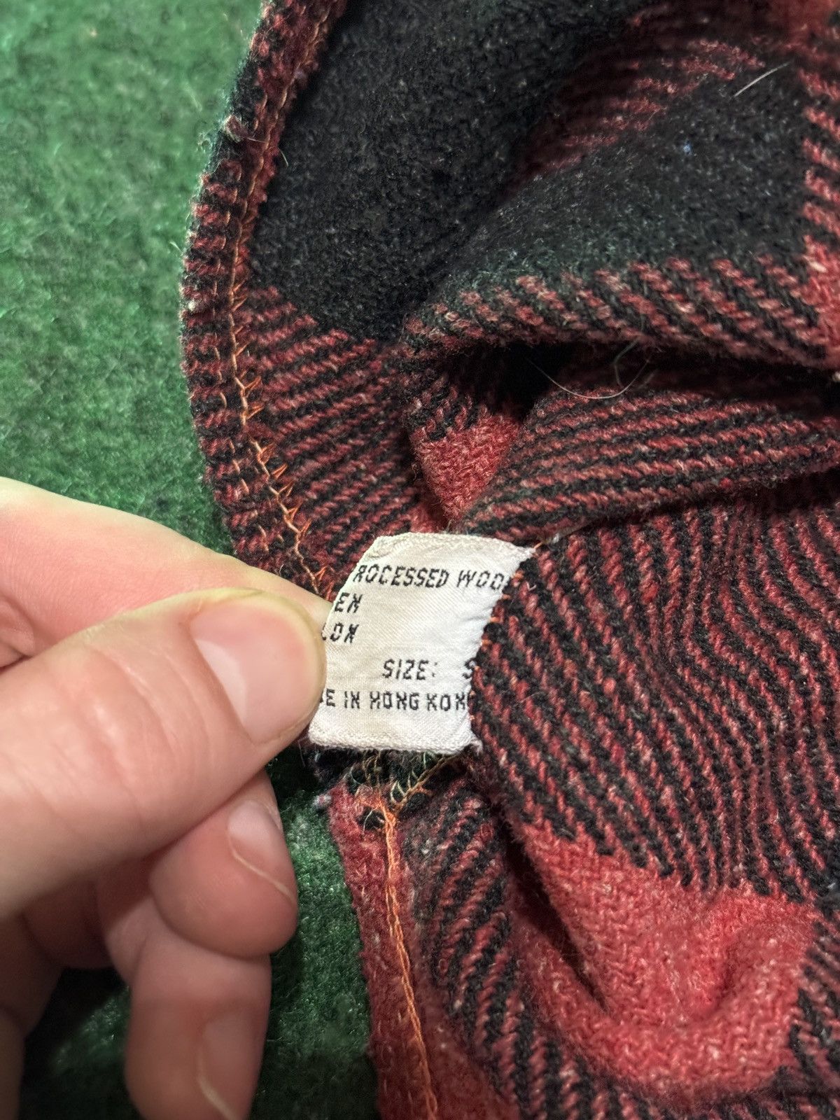 Vintage Vintage Buffalo Plaid Wool Blend 70s 80s Sm Flannel Shirt Size US S / EU 44-46 / 1 - 5 Thumbnail