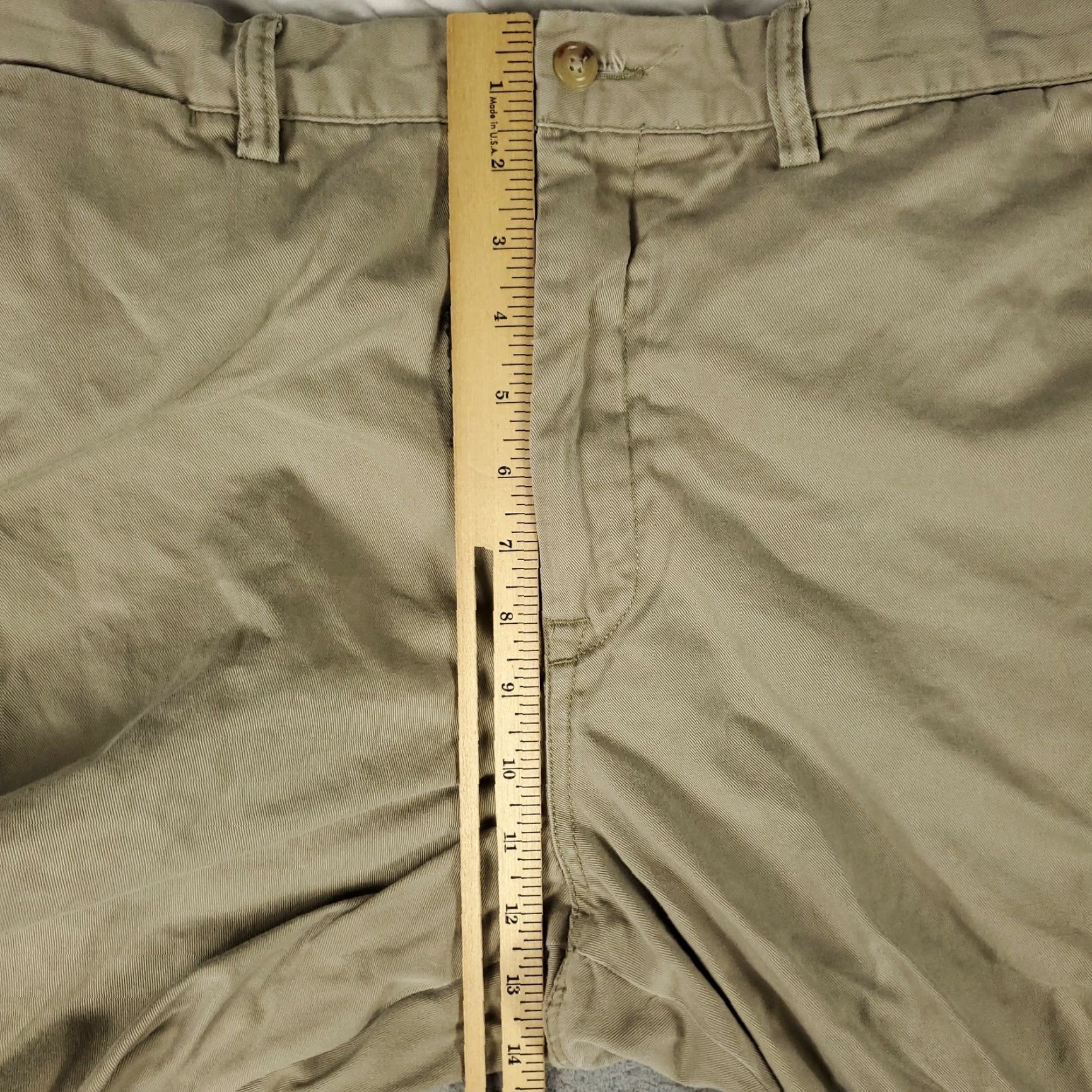 Ralph Lauren Ralph Lauren Pants Mens 38x31 Beige Chino Flat Front Straight Leg Cotton Size US 38 / EU 54 - 4 Thumbnail