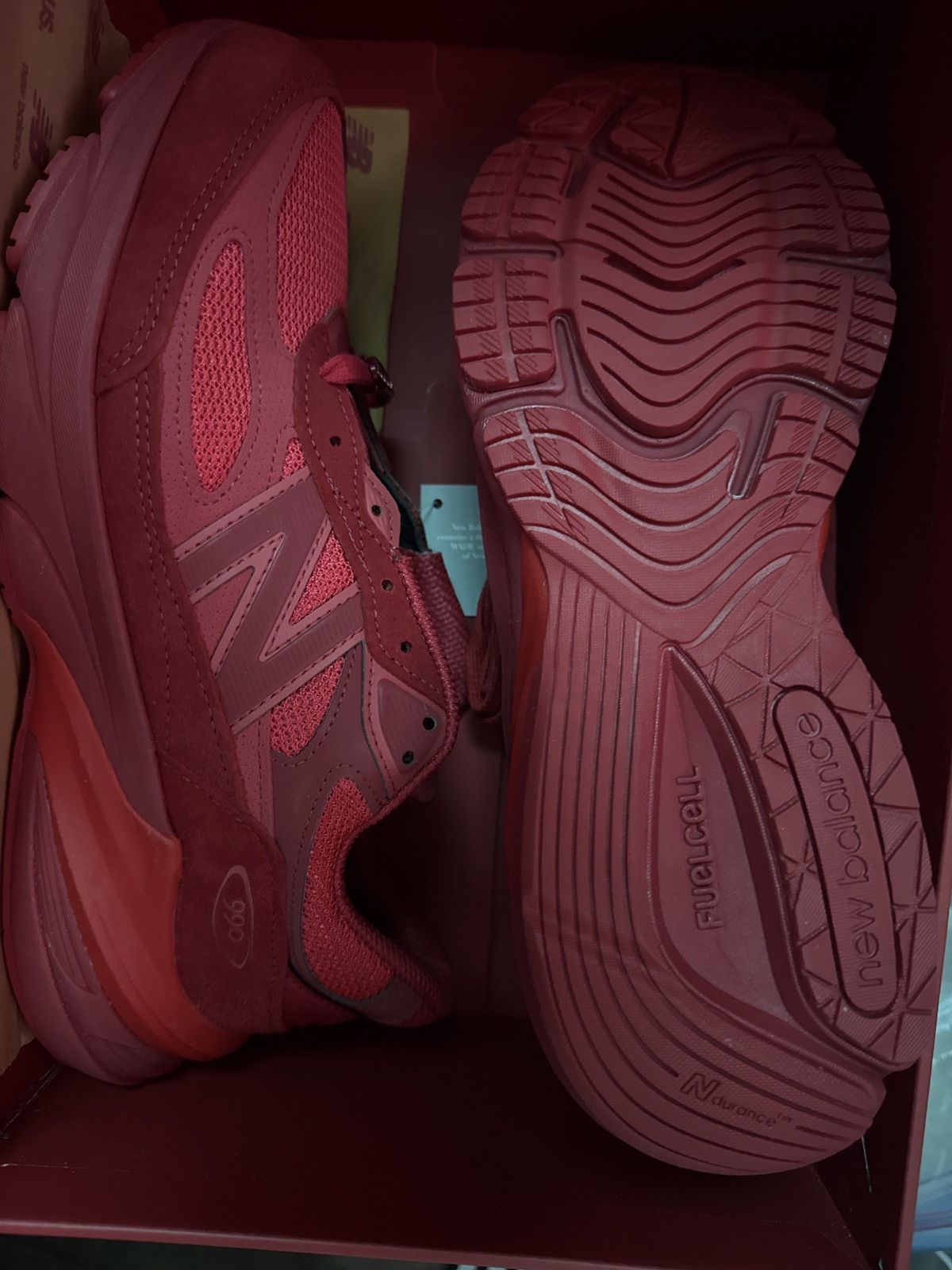New Balance JFG X New balance 990v6 Paris red Size US 9.5 / EU 42-43 - 2 Thumbnail