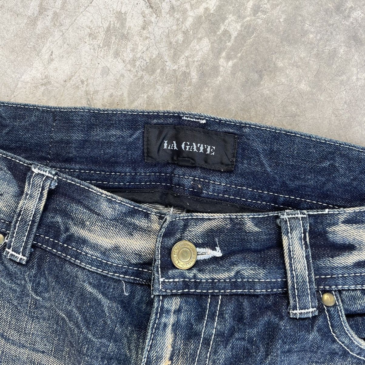 Beauty Beast Vintage Distress La Gate Flare LGB ifsixwasnine Style Denim Size US 33 - 6 Thumbnail