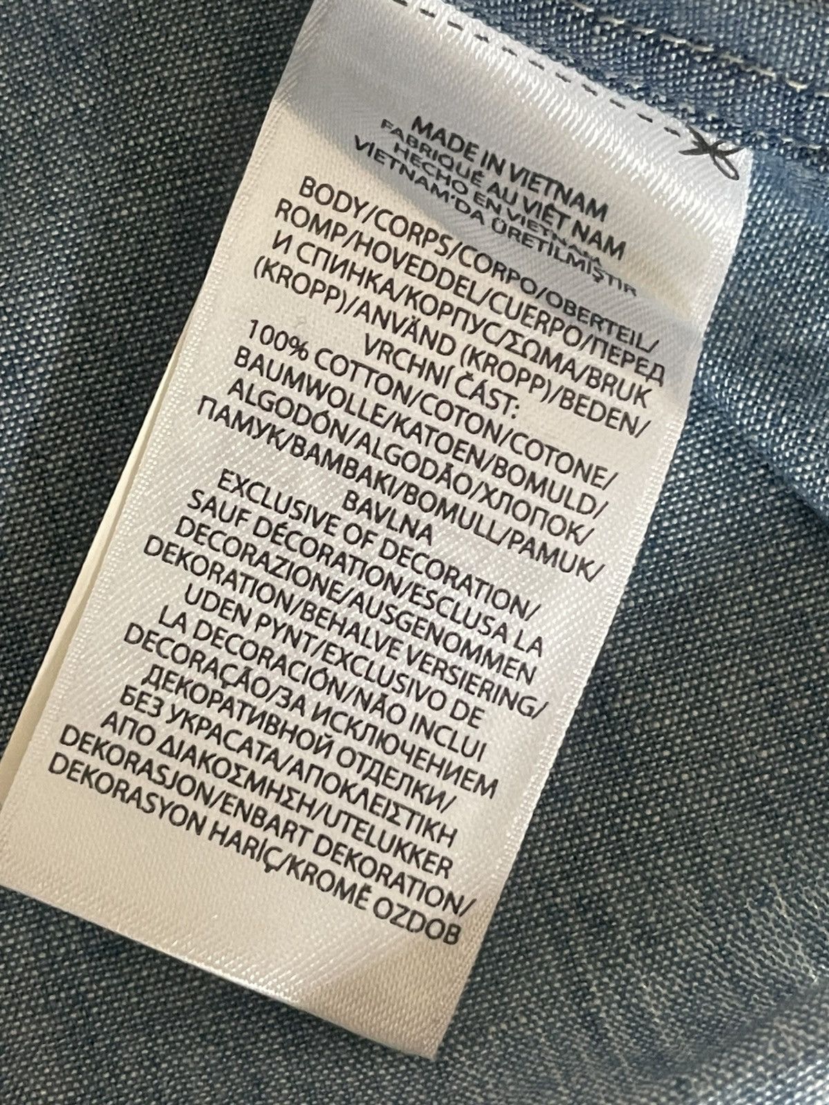 Polo Ralph Lauren Polo Ralph Lauren mens chambray indigo shirt L New Size US L / EU 52-54 / 3 - 10 Thumbnail