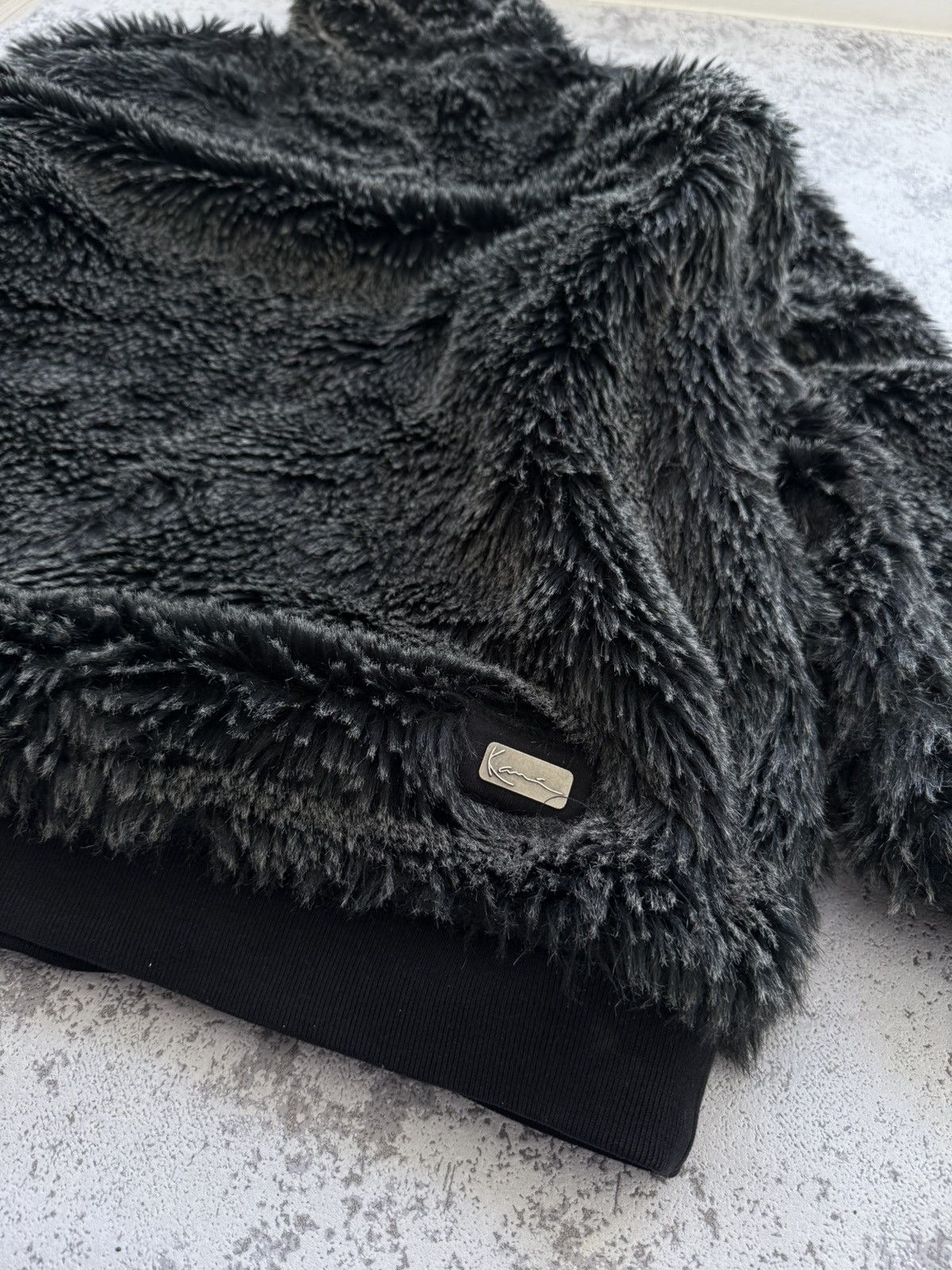 Vintage Rare Karl Kani Reversible Y2K Vintage Fur Zip Hoodie Jacket Size US XL / EU 56 / 4 - 14 Thumbnail