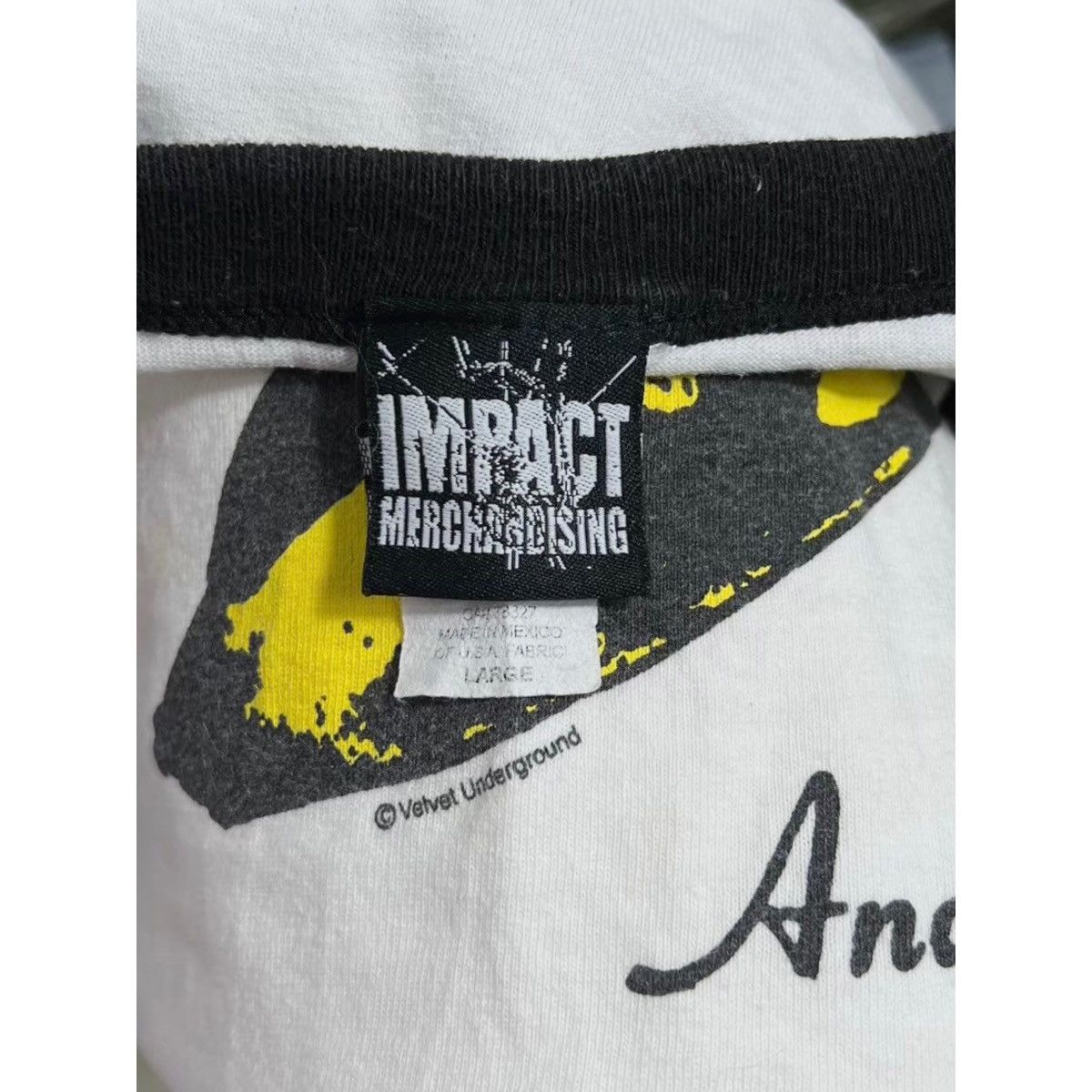 Band Tees × Japanese Brand × Vintage Velvet the underground 90s T-Shirt vintage band Size US L / EU 52-54 / 3 - 3 Thumbnail