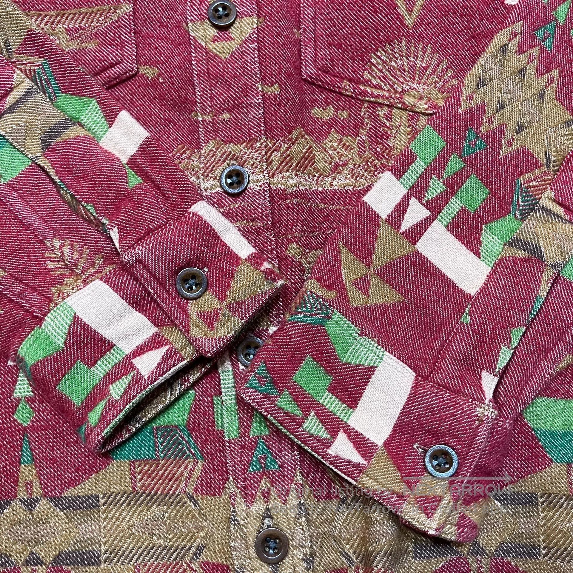 RRL Ralph Lauren RRL Southwestern Red Shirt by Ralph Lauren. Size US M / EU 48-50 / 2 - 9 Thumbnail