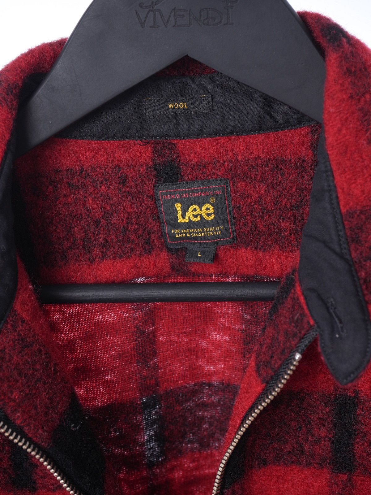 Lee Lee zip wool shirt long sleeve L Size US L / EU 52-54 / 3 - 5 Thumbnail