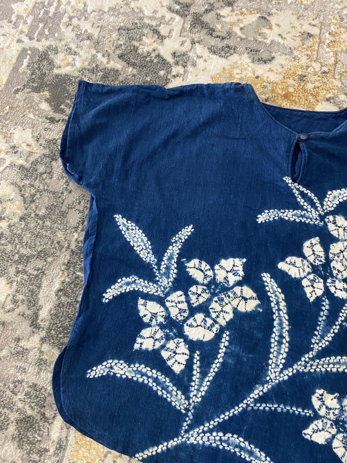 Indigo × Japanese Brand × Other INDIGO AIZOME BLUE SHIRT 🇯🇵 Size L / US 10 / IT 46 - 3 Thumbnail