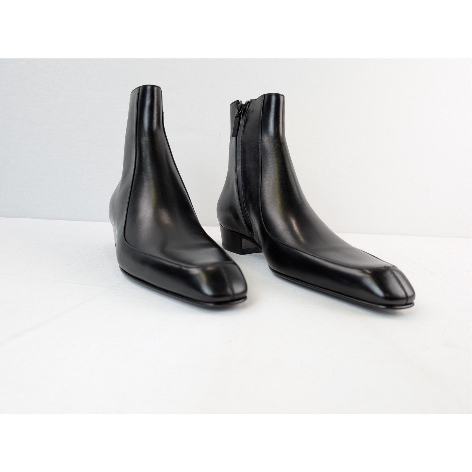Saint Laurent Paris o1rshd1 Giza Calf Augustin 30 Booties Boots in Nero Size US 10.5 / EU 43-44 - 5 Thumbnail
