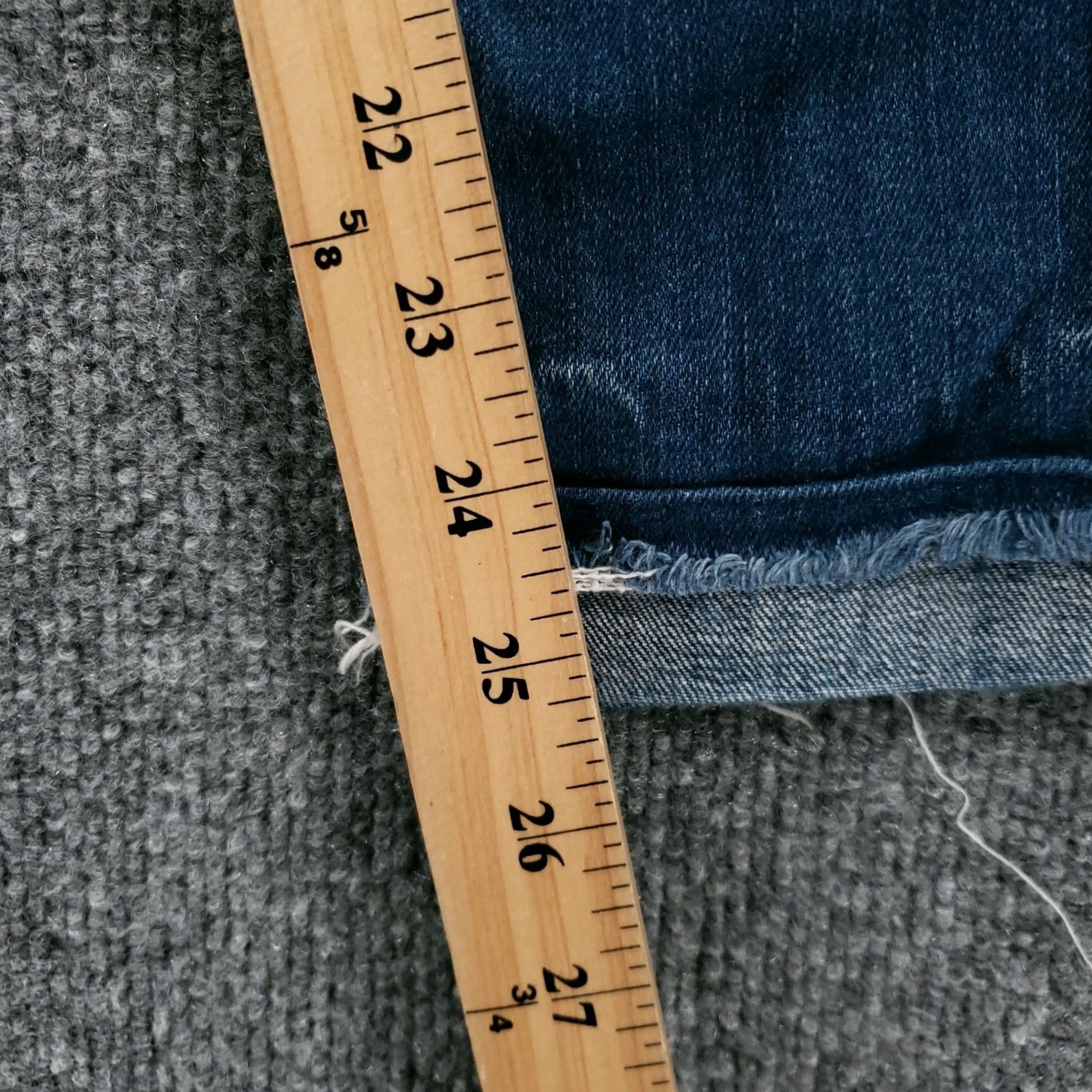 Vintage Joe's Jeans Womens Skinny Crop Jeans Blue 26 Mid Rise Cuffed Ripped Denim Size 26" / US 2 / IT 38 - 6 Thumbnail