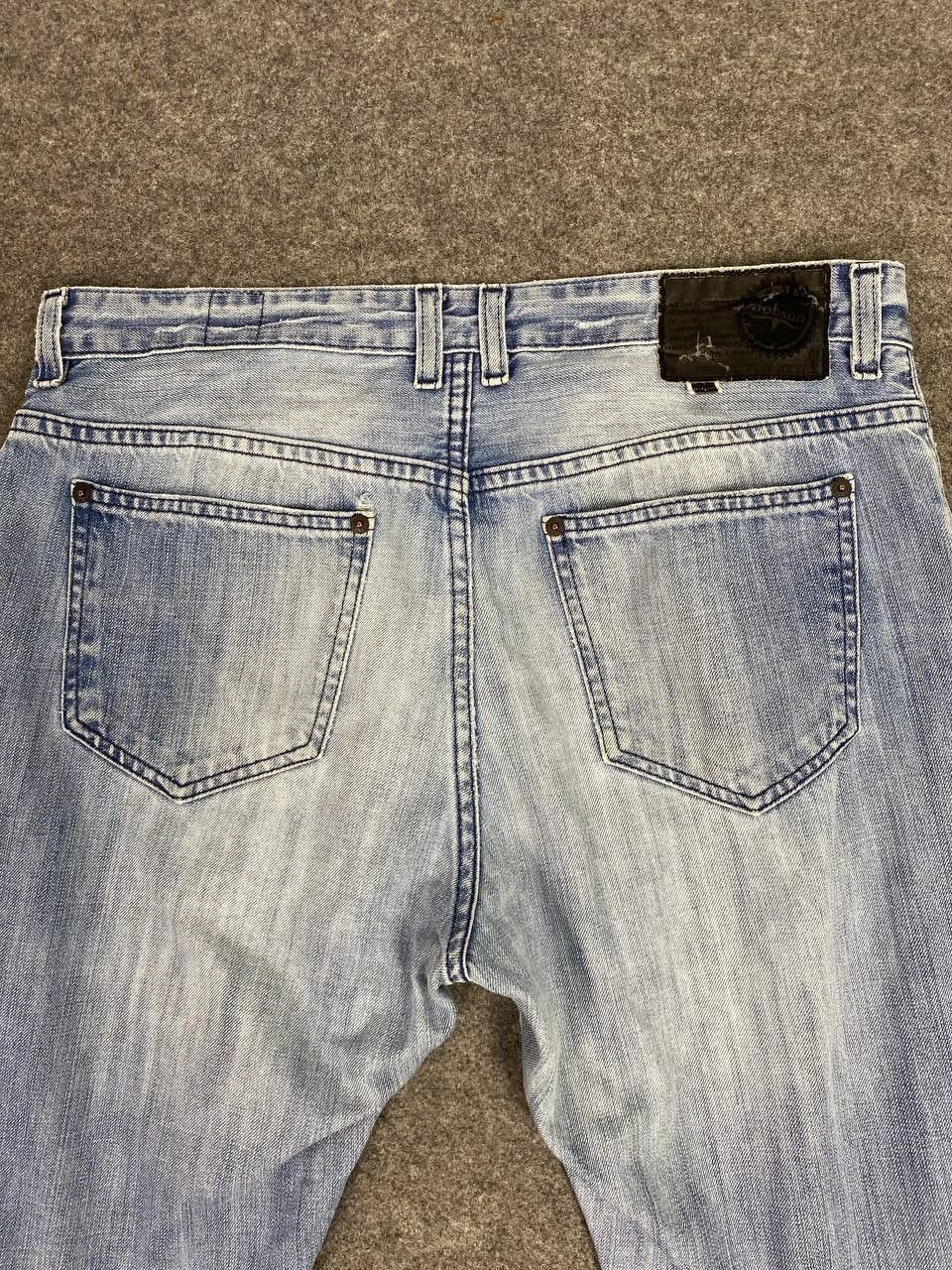 Japanese Brand bobson japanese brand double knee denim nice design Size US 35 - 3 Thumbnail