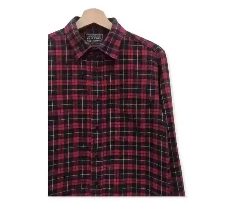 Flannel Japanese Brand Uniqlo Plaid Tartan Flannel Shirt Size US M / EU 48-50 / 2 - 4 Thumbnail