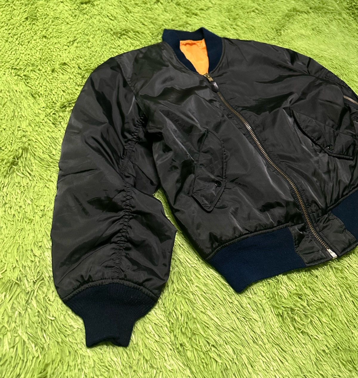 Japanese Brand type ma-1 bomber jacket Size US L / EU 52-54 / 3 - 5 Thumbnail
