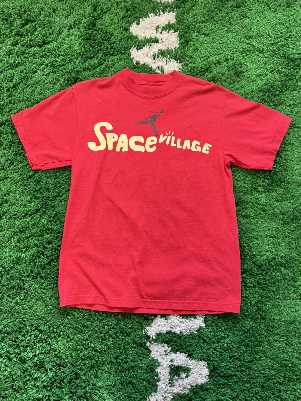 Jordan Brand × Travis Scott Travis Scott x Jordan Space Village Tee New Size US M / EU 48-50 / 2 - 1 Thumbnail