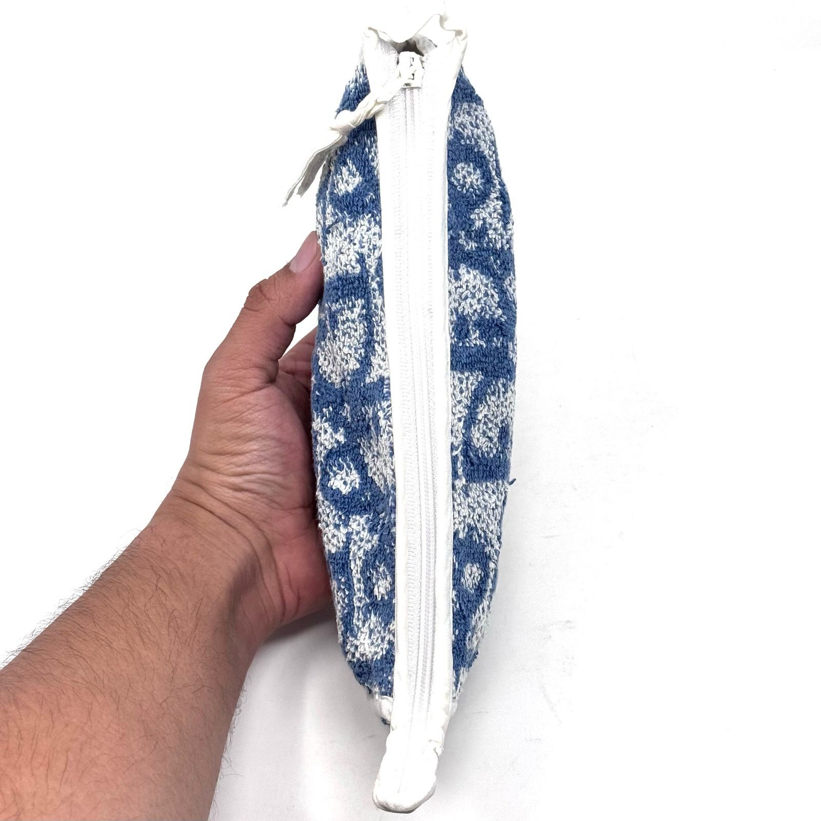 Dior Dior Oblique ‘2’ Terry Cloth Pouch Size ONE SIZE - 9 Thumbnail