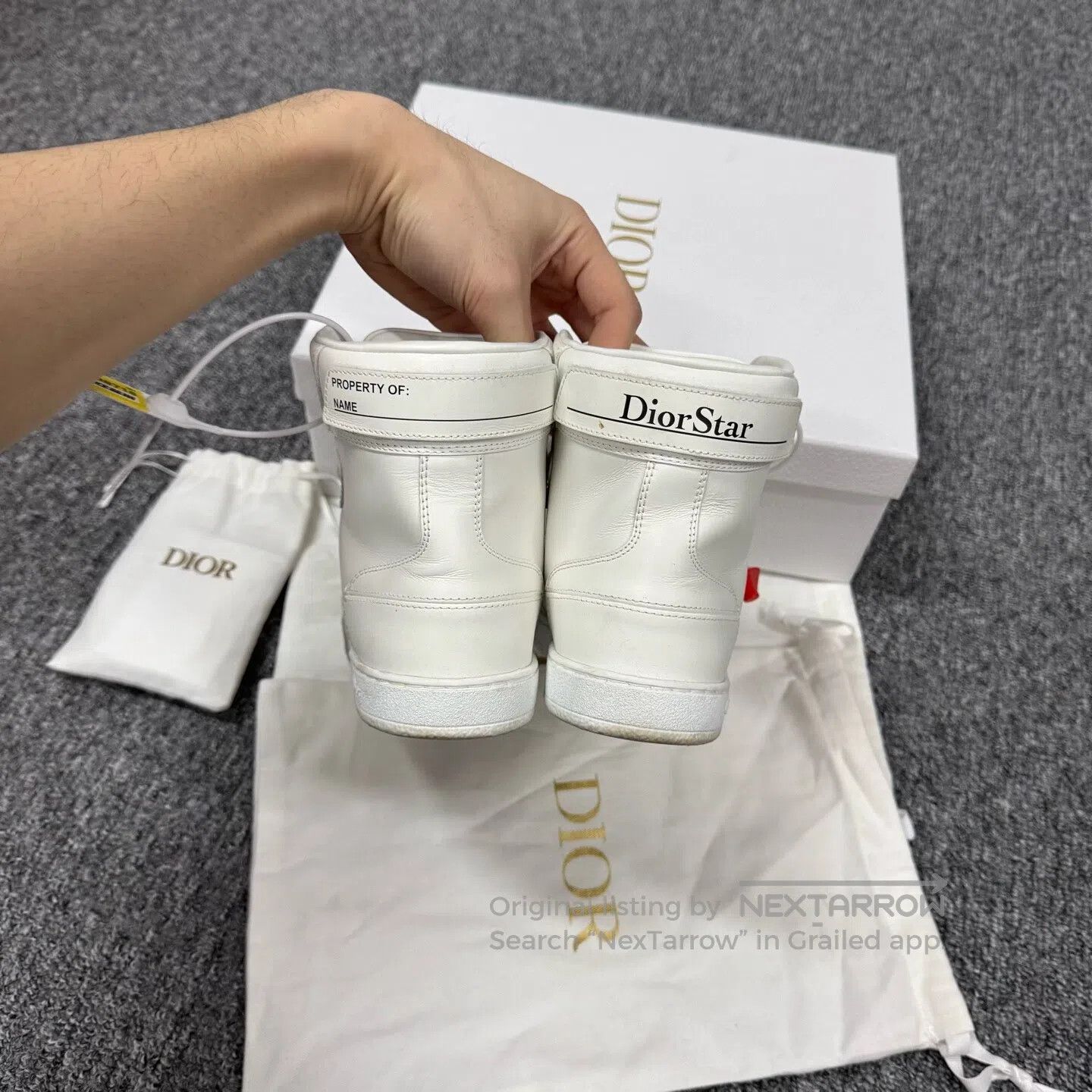 Dior Dior Spliced suede high-top board shoes| Size US 6 / IT 36 - 5 Thumbnail