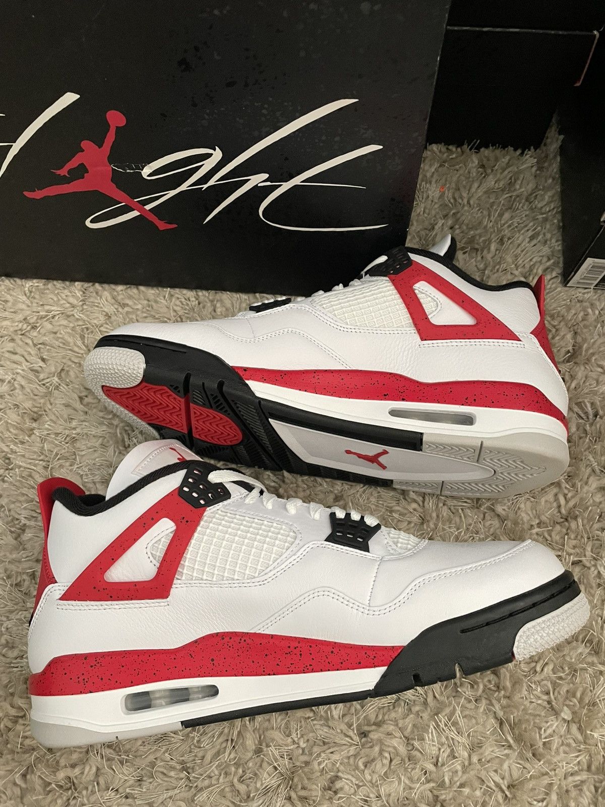 Jordan Brand Jordan 4 Red Cement Size US 11 / EU 44 - 3 Thumbnail