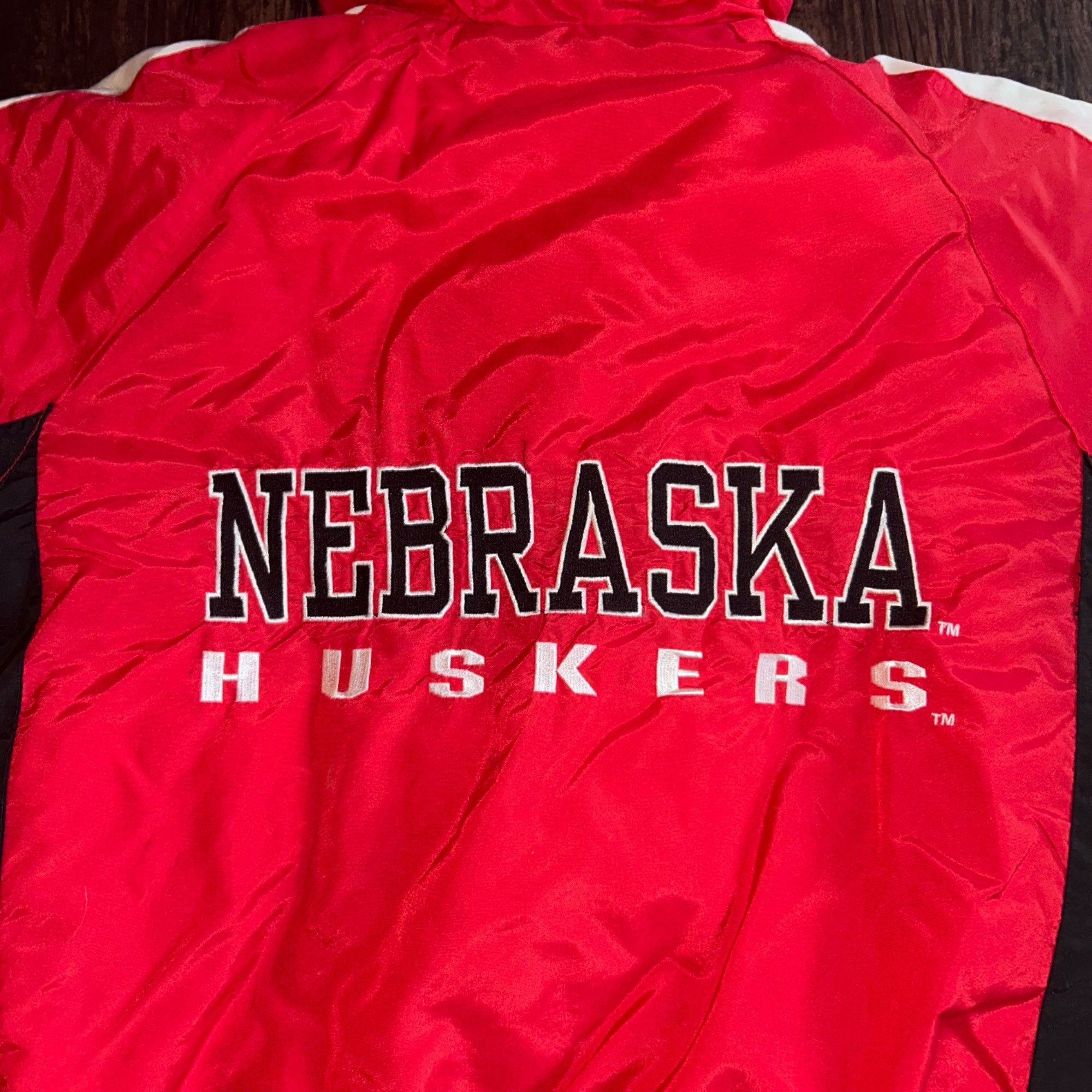 Logo 7 Vintage Nebraska Puffer Jacket Size US M / EU 48-50 / 2 - 5 Thumbnail