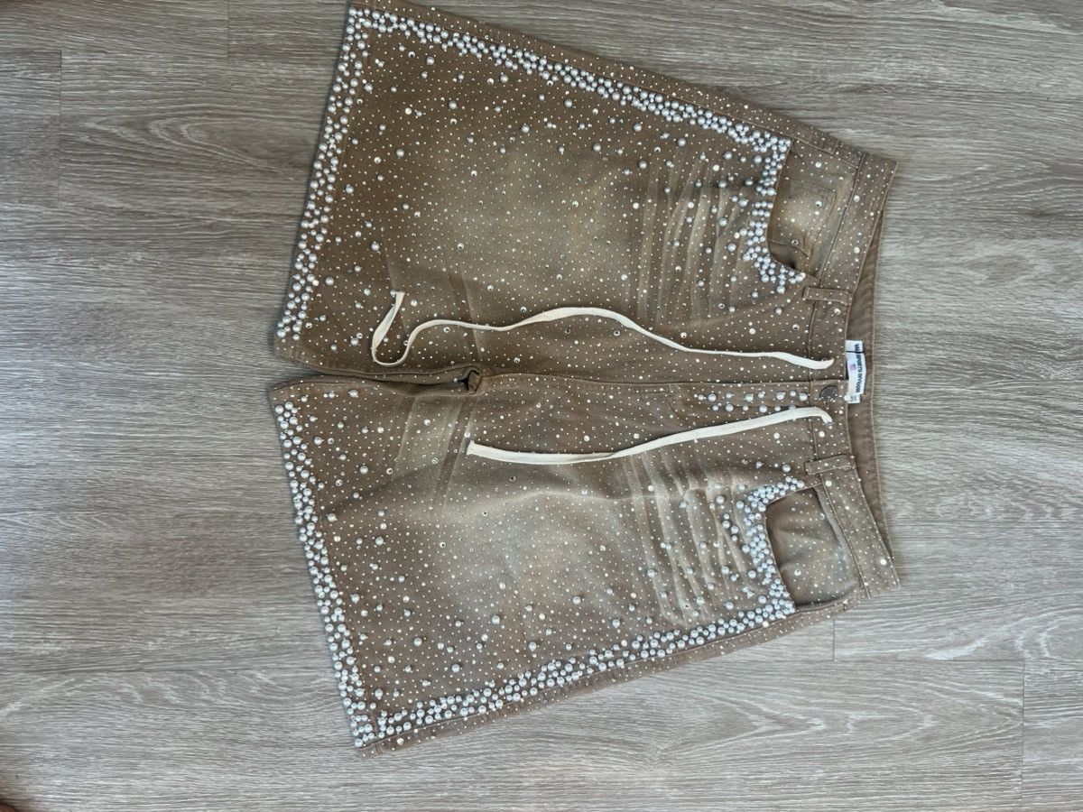 Vale VALE FOREVER SANDSTORM JORTS TAN Size US 34 / EU 50 - 1 Thumbnail