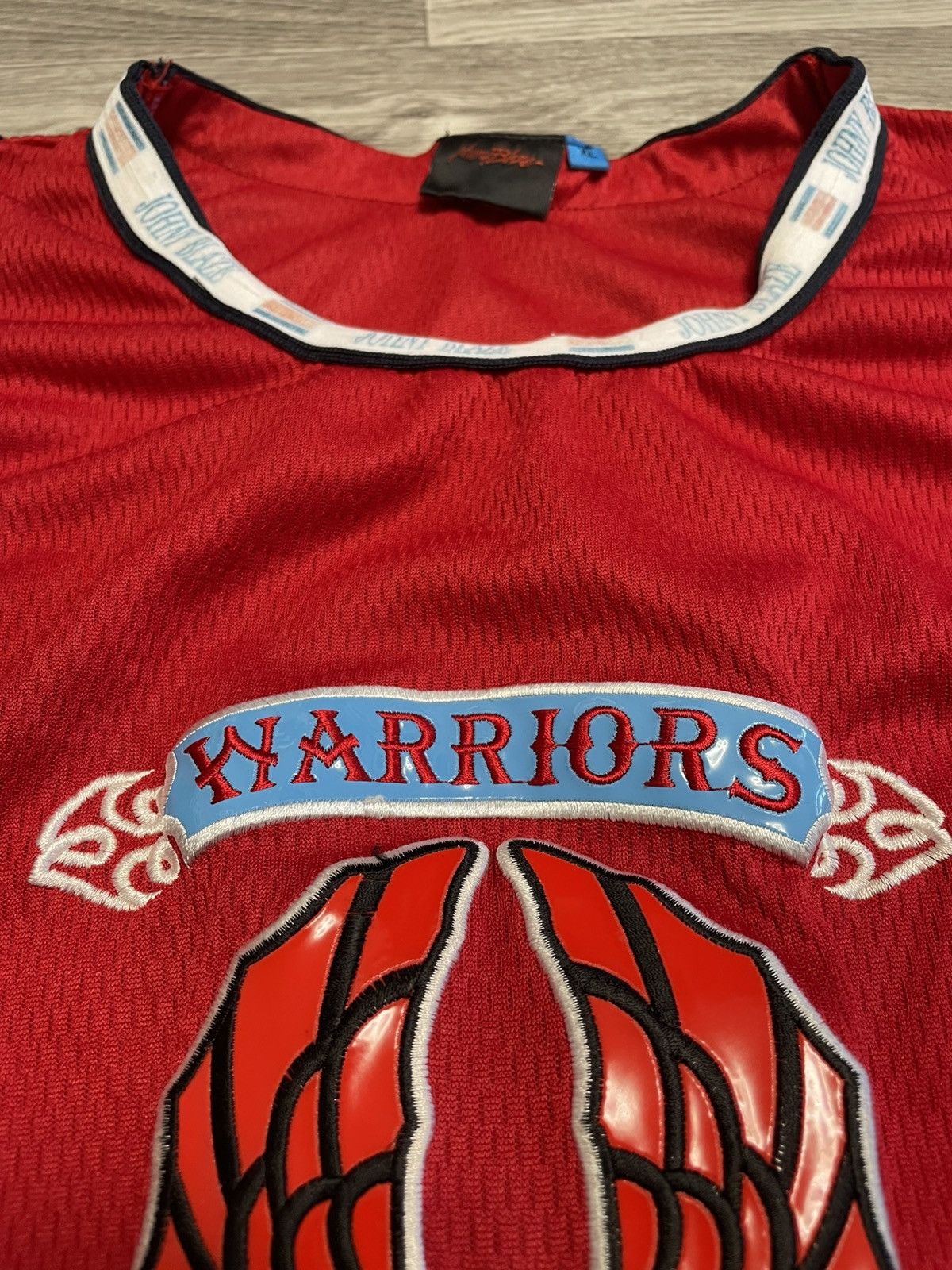 Warrior Warriors Johny Blaze NBA Jersey Tank Top 90s Size US XL / EU 56 / 4 - 6 Thumbnail