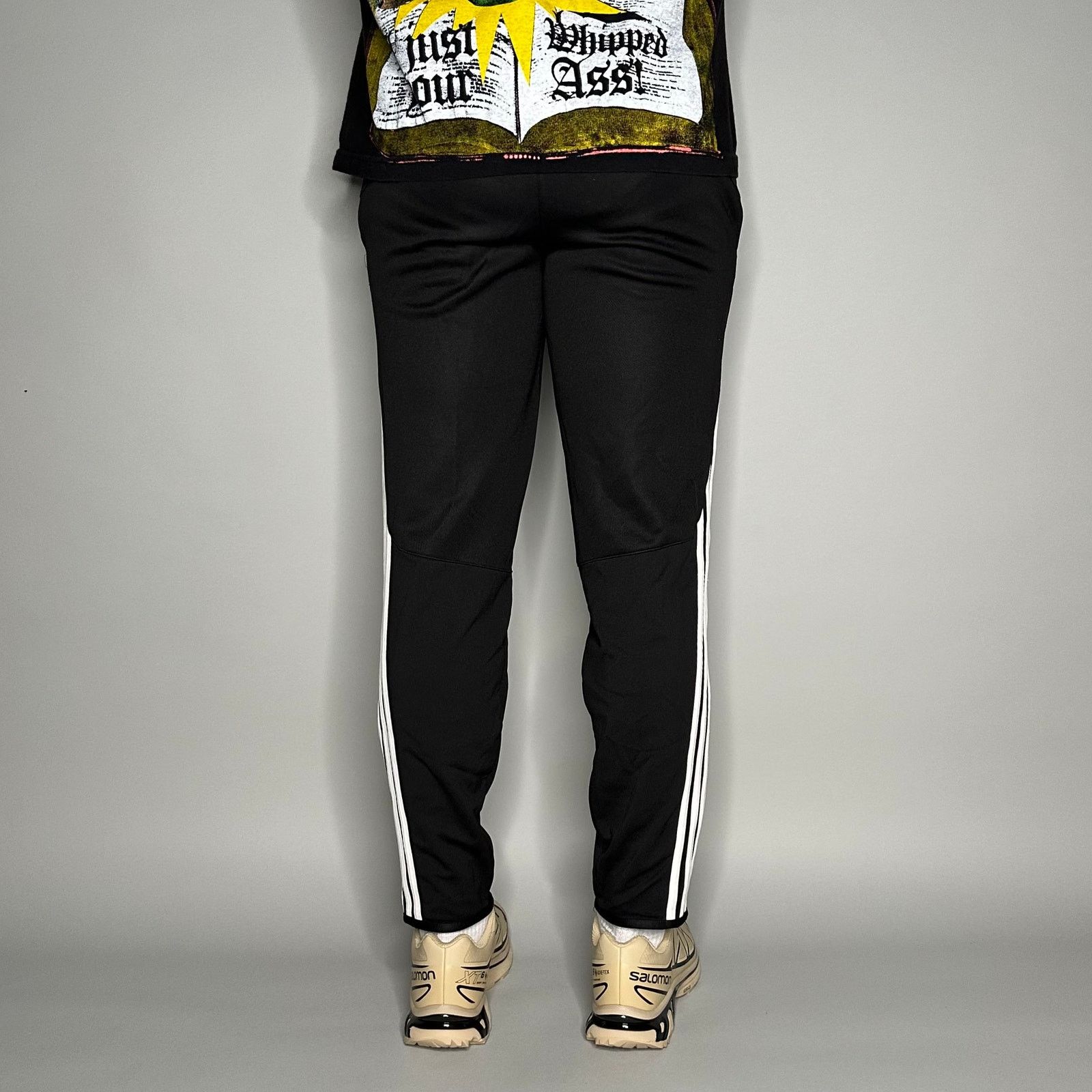 Adidas Vintage Y2K Adidas Sweatpants Mens XS Black White 3 Stripes Size US 28 / EU 44 - 3 Thumbnail