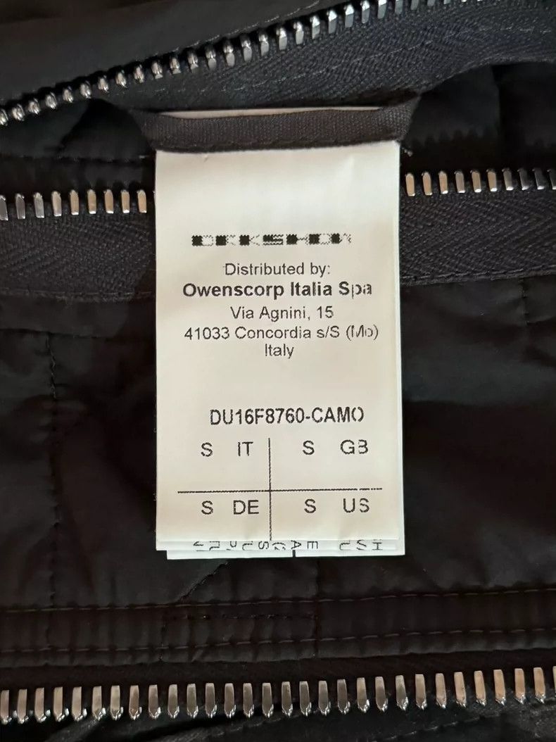Rick Owens rick owens Pilots' cotton jacket 2503-Nextarrow Size US S / EU 44-46 / 1 - 3 Thumbnail
