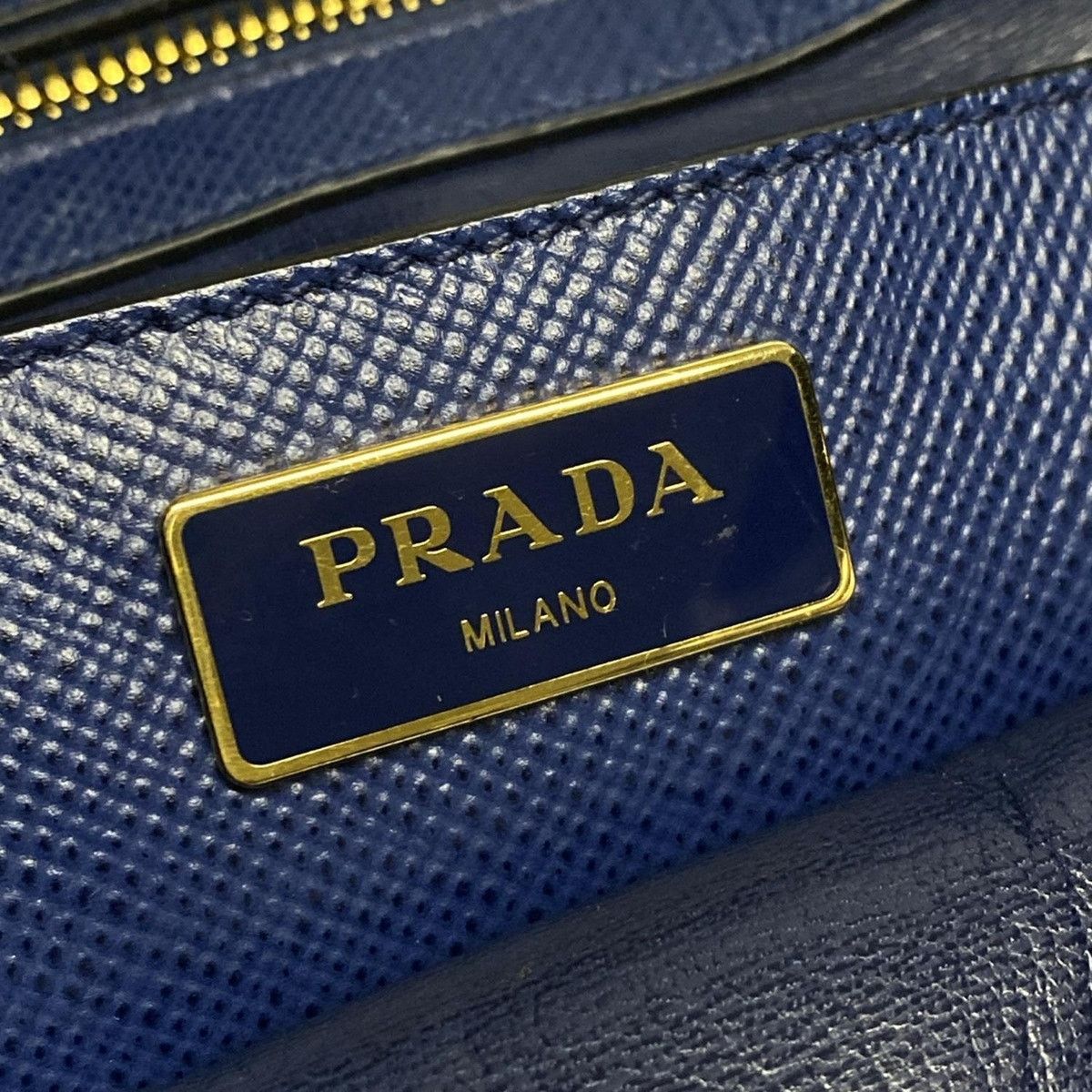 Prada PRADA Logo Tote Bag BN2729 Saffiano Cuir (Leather) Size ONE SIZE - 12 Thumbnail