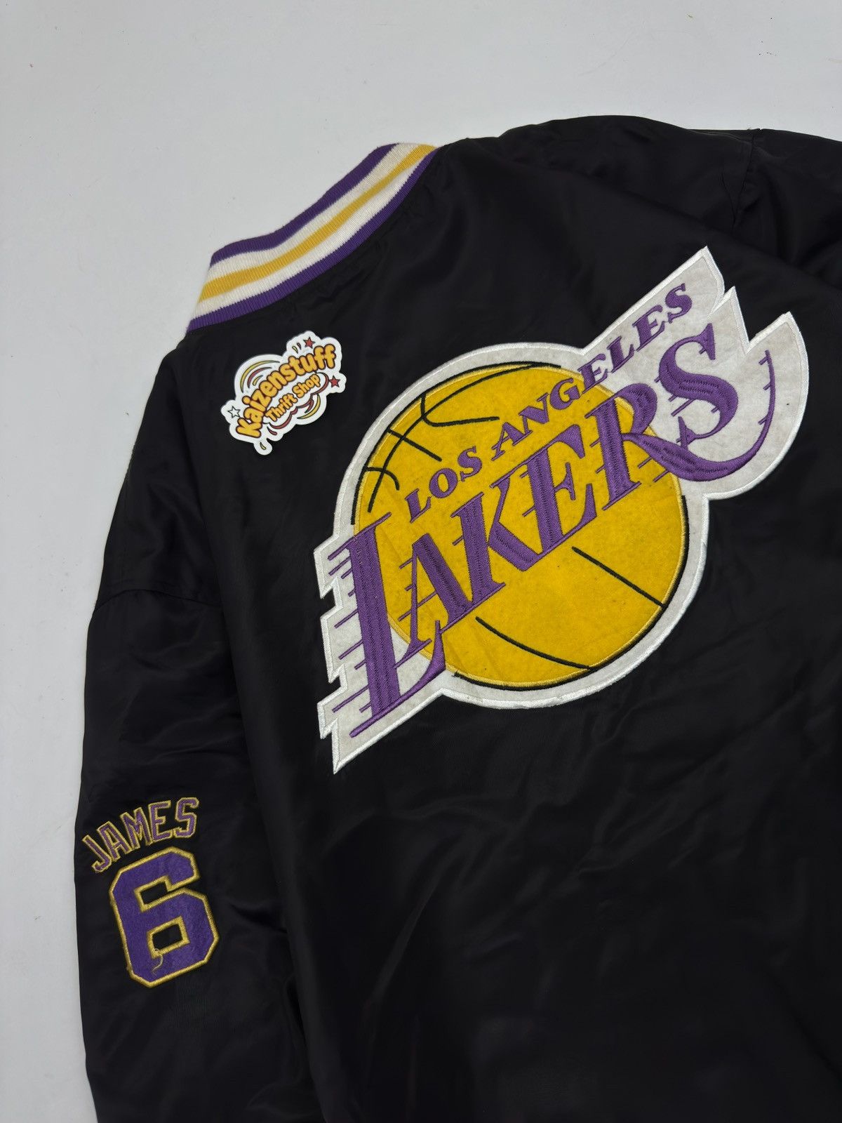 Primark LeBron James NBA LA Lakers Varsity Jacket - Primark Official Size US L / EU 52-54 / 3 - 9 Thumbnail
