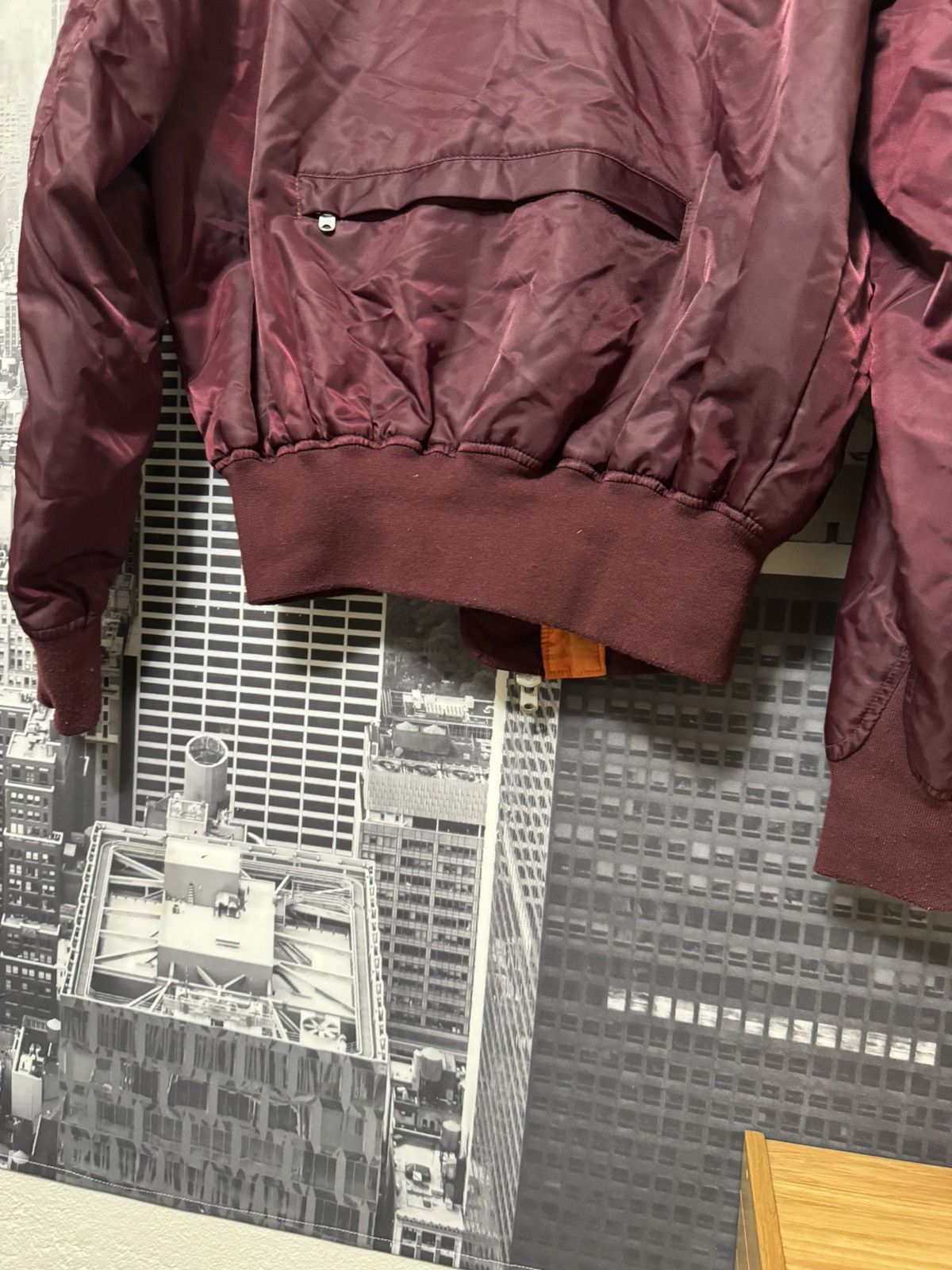 Fear of God FOG Fear of God Bomber Jacket Collection Two Burgundy SZ S🔥 Size US S / EU 44-46 / 1 - 15 Thumbnail