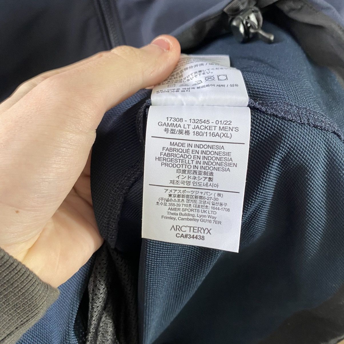 Arc'teryx Arcteryx soft shell sleeve pocket bird zip Size US XL / EU 56 / 4 - 7 Thumbnail