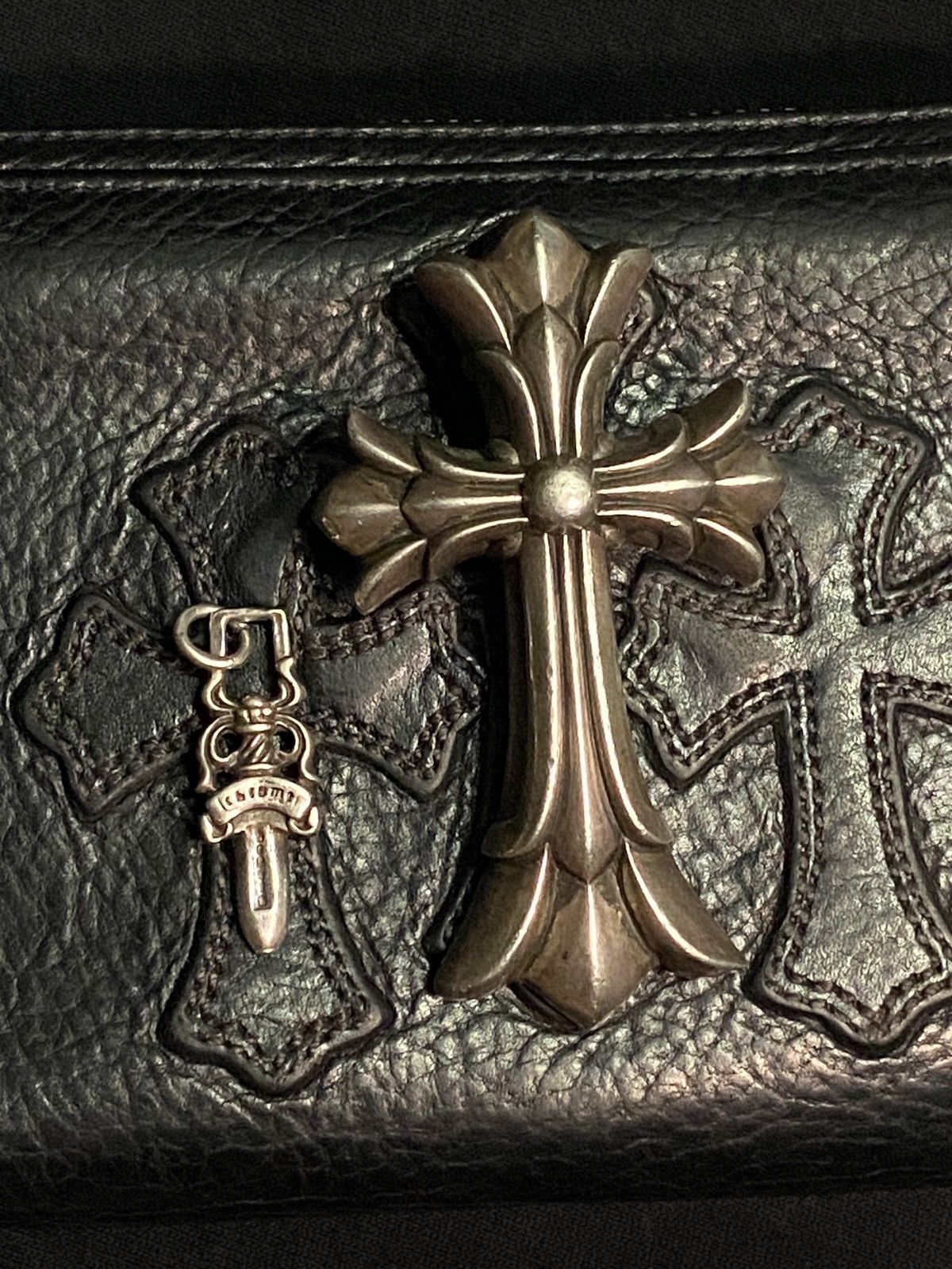 Chrome Hearts OVERSIZED LARGE - Double Cross Pendant Necklace Size ONE SIZE - 1 Thumbnail