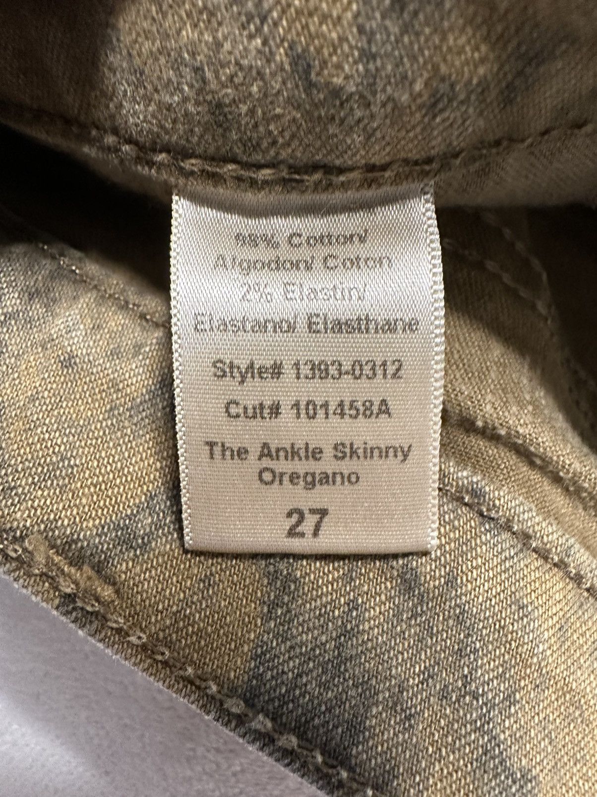 Current/Elliot New Current Elliott Snake Print Ankle Skinny Jeans-30”x29” Size 30" / US 8 / IT 44 - 5 Thumbnail