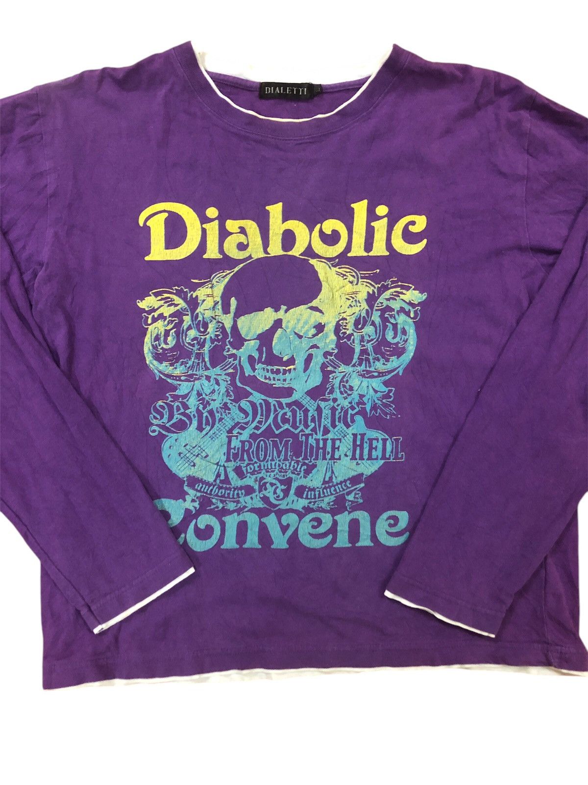 If Six Was Nine Y2k Dialetti Skull Ifsixwasnine Punk style Size US L / EU 52-54 / 3 - 3 Thumbnail